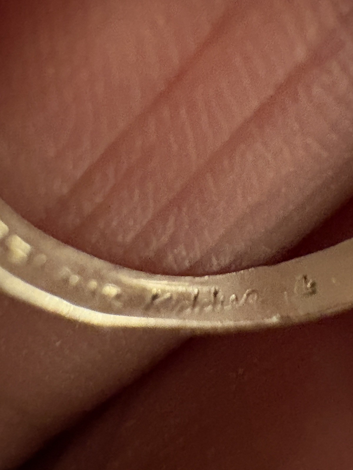 Antique Baby Child Sterling Silver Ring, Preowned