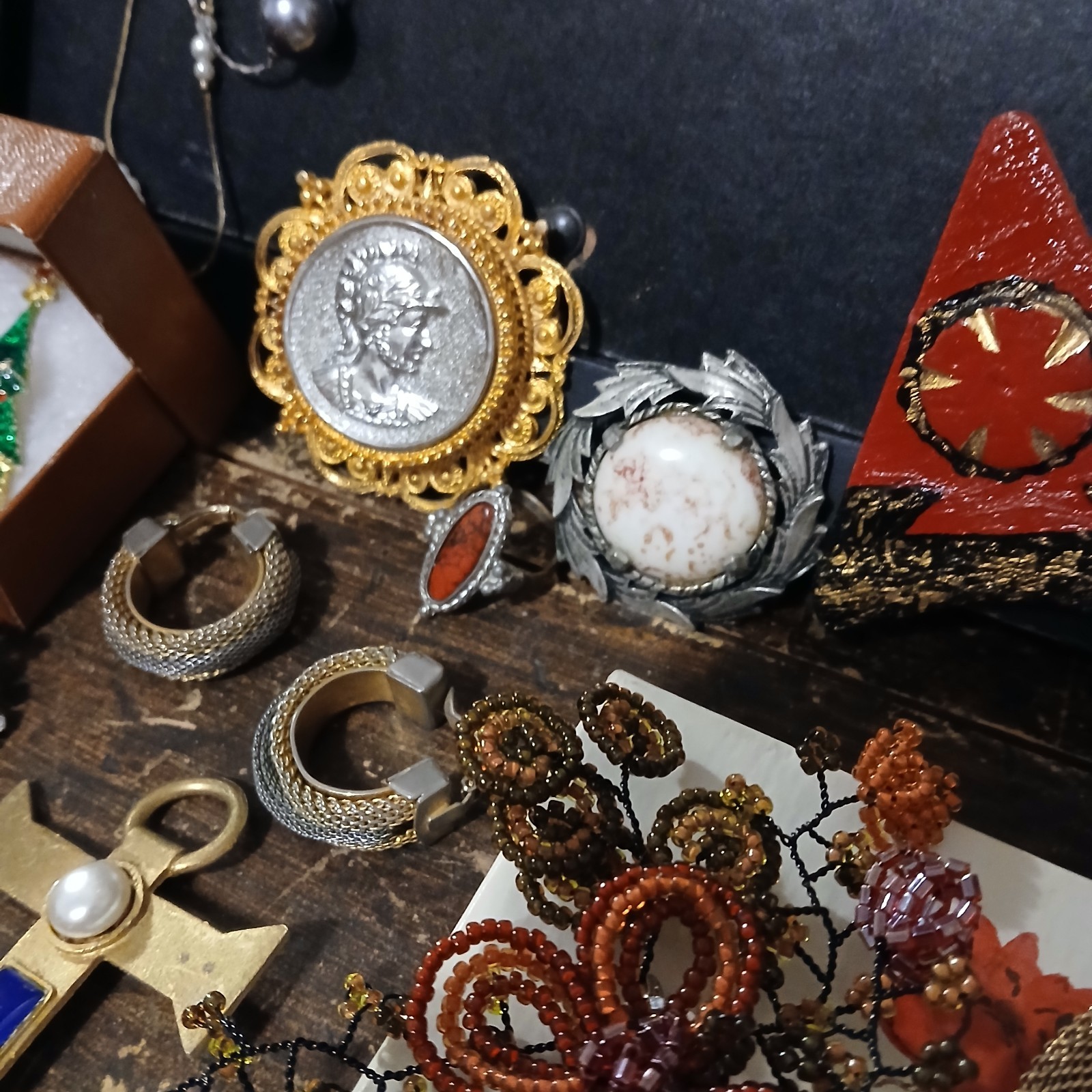 Vintage Costume Jewelry Lot 60s 70s 80s Over 85 Pieces