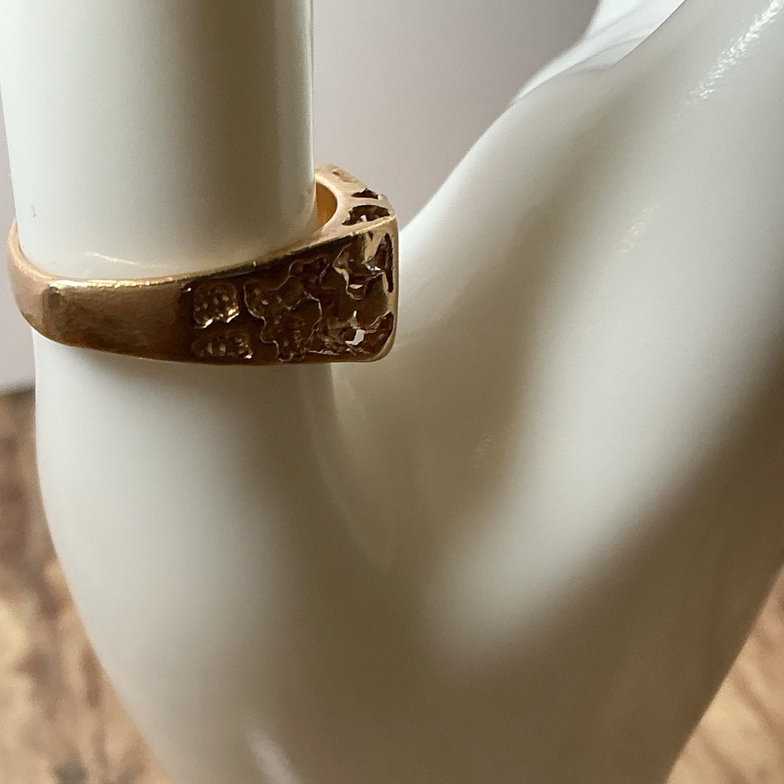 Men’s Vintage 14K Yellow Gold Diamond Solitaire Ring 0.35 CT 5.1g Size 8 RPD
