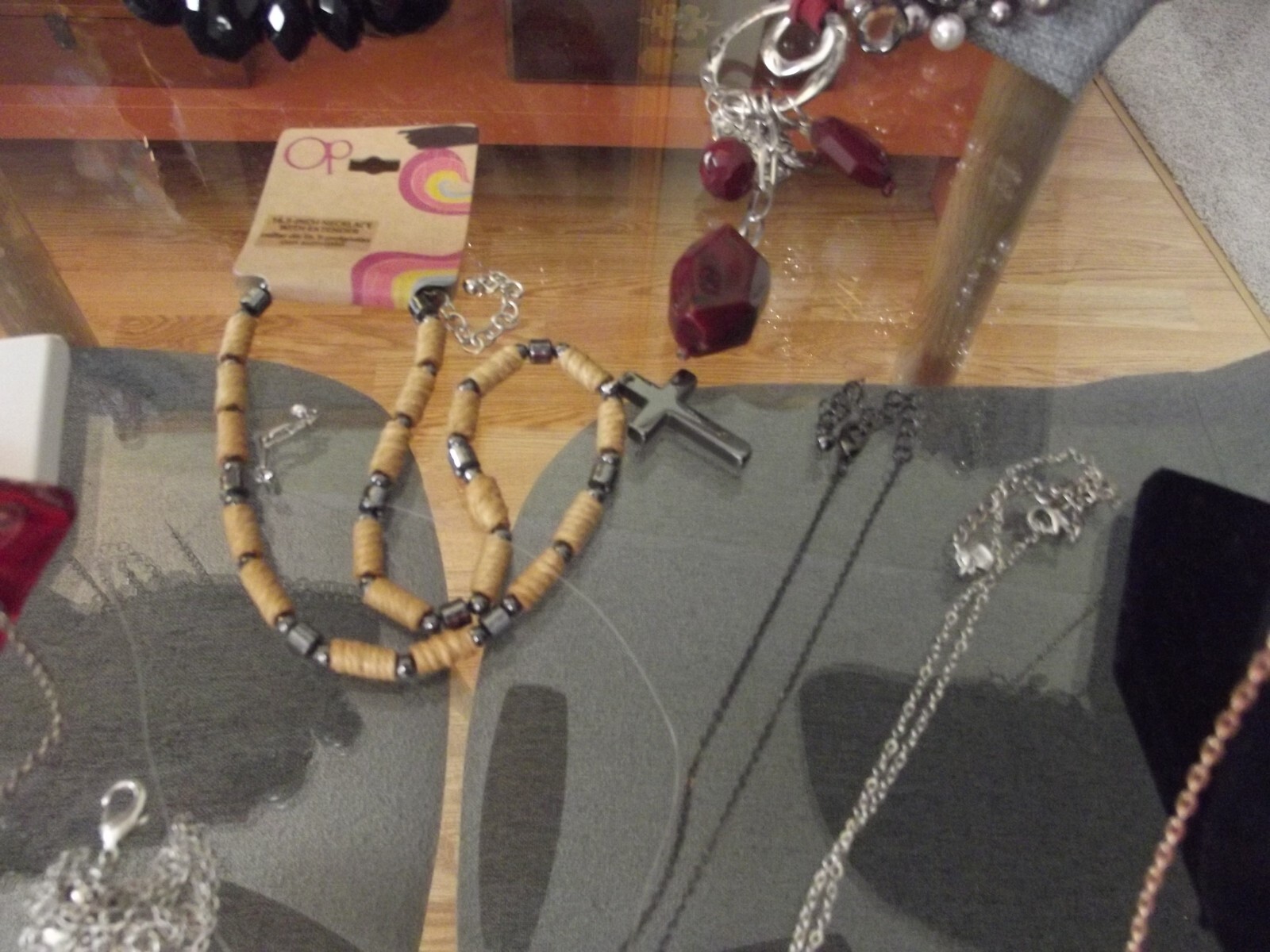 Lot of 50+ Necklaces Vintage 2 Now Some signed ,Stone, Glass, Shell, Acrylic Etc