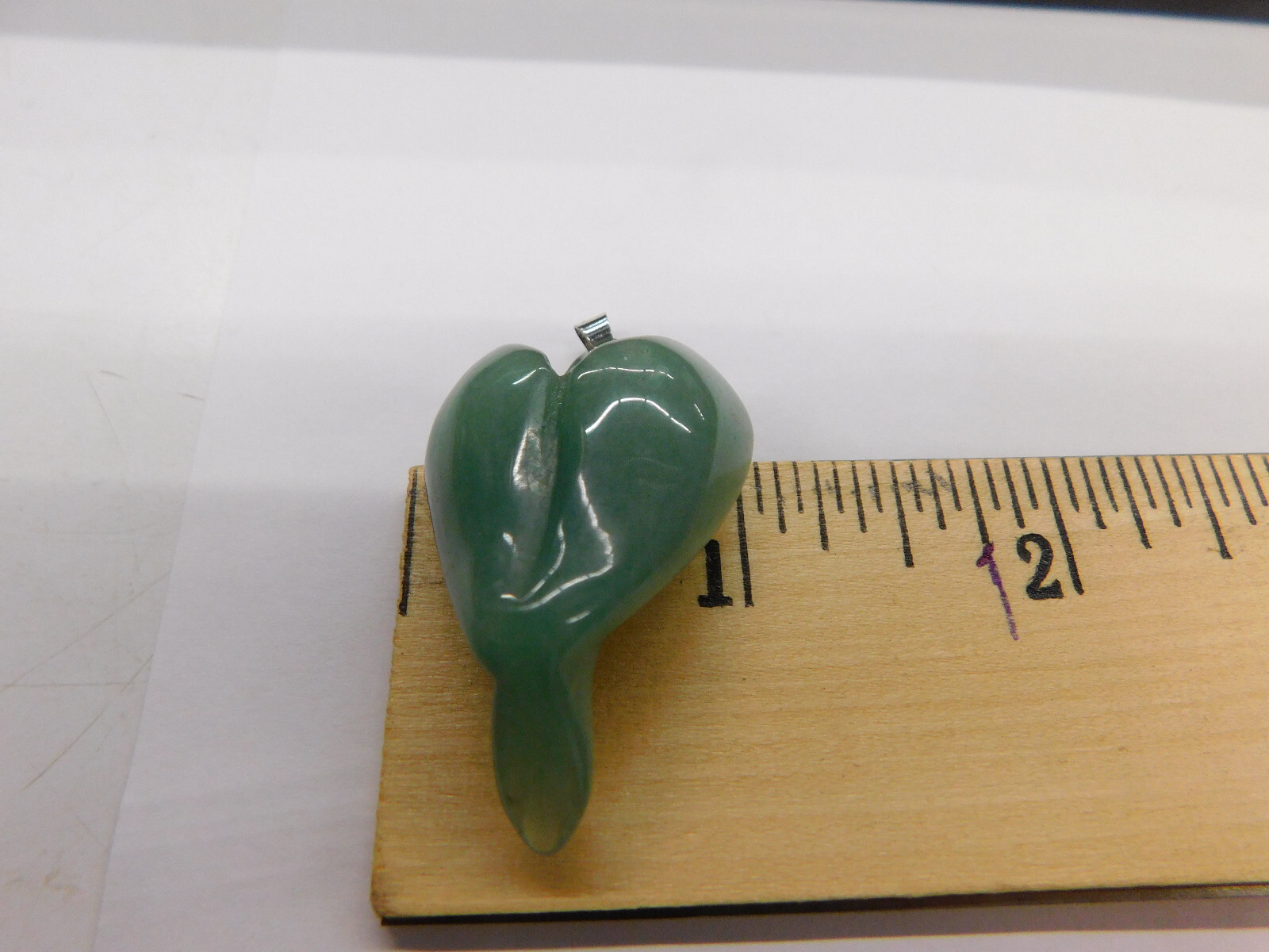 Green Jade Angel Bird Pendant 9.64 grams