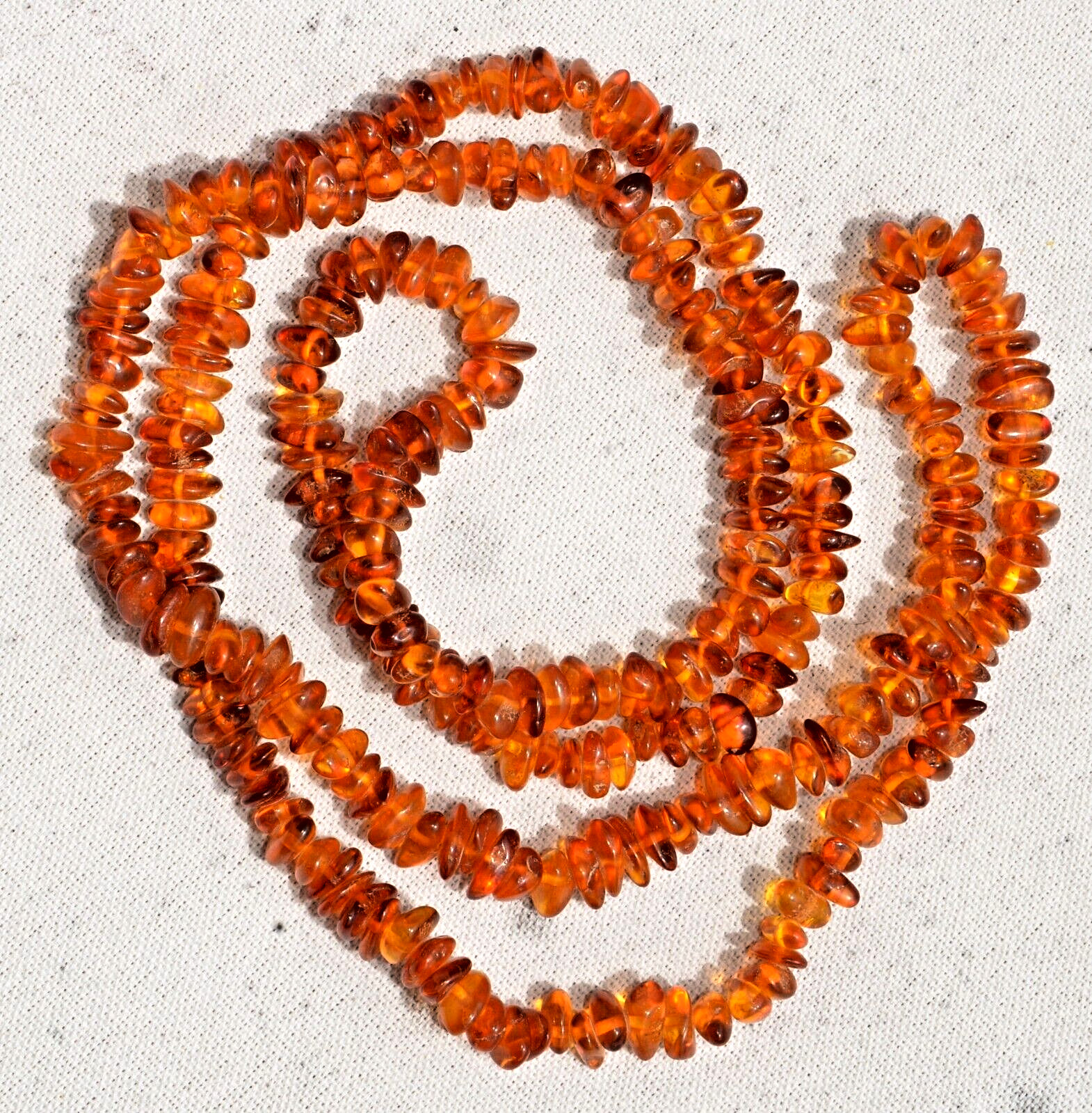 ✅118 cm=65gr RUSSIAN SOVIET BALTIC AMBER BEAD NECKLACE 琥珀 BRACELET STONE PENDANT