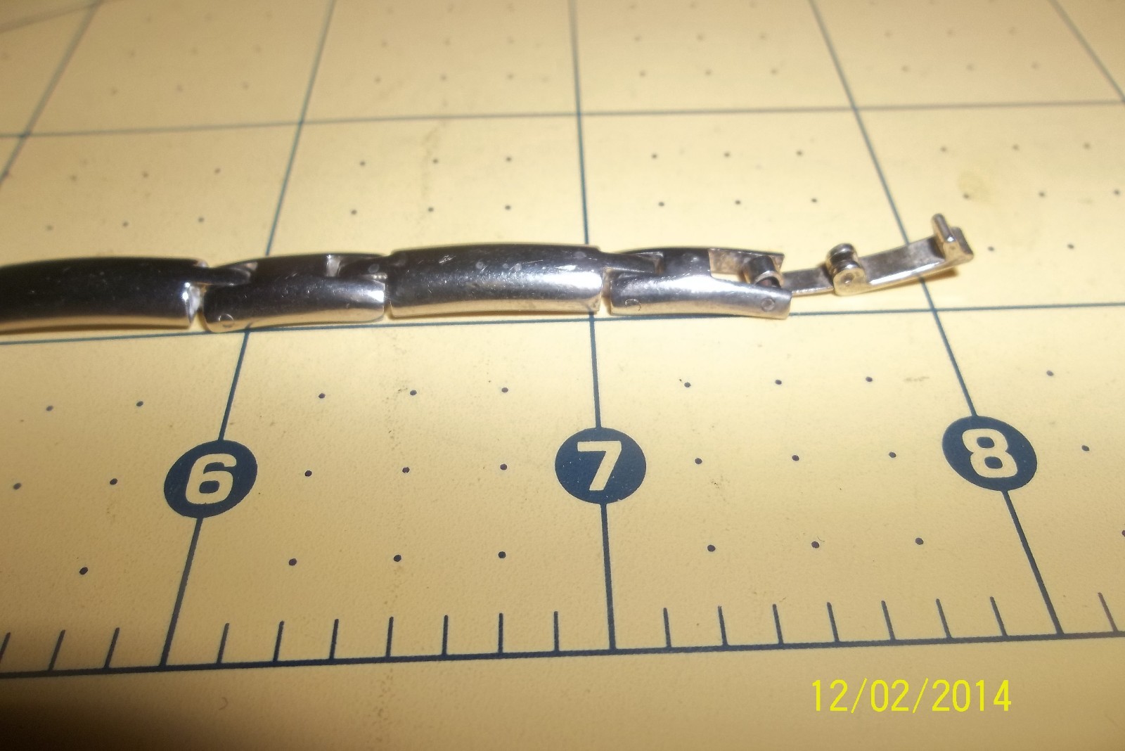Sterling Silver Bar Link Chain 21.4g – Bracelet unisex