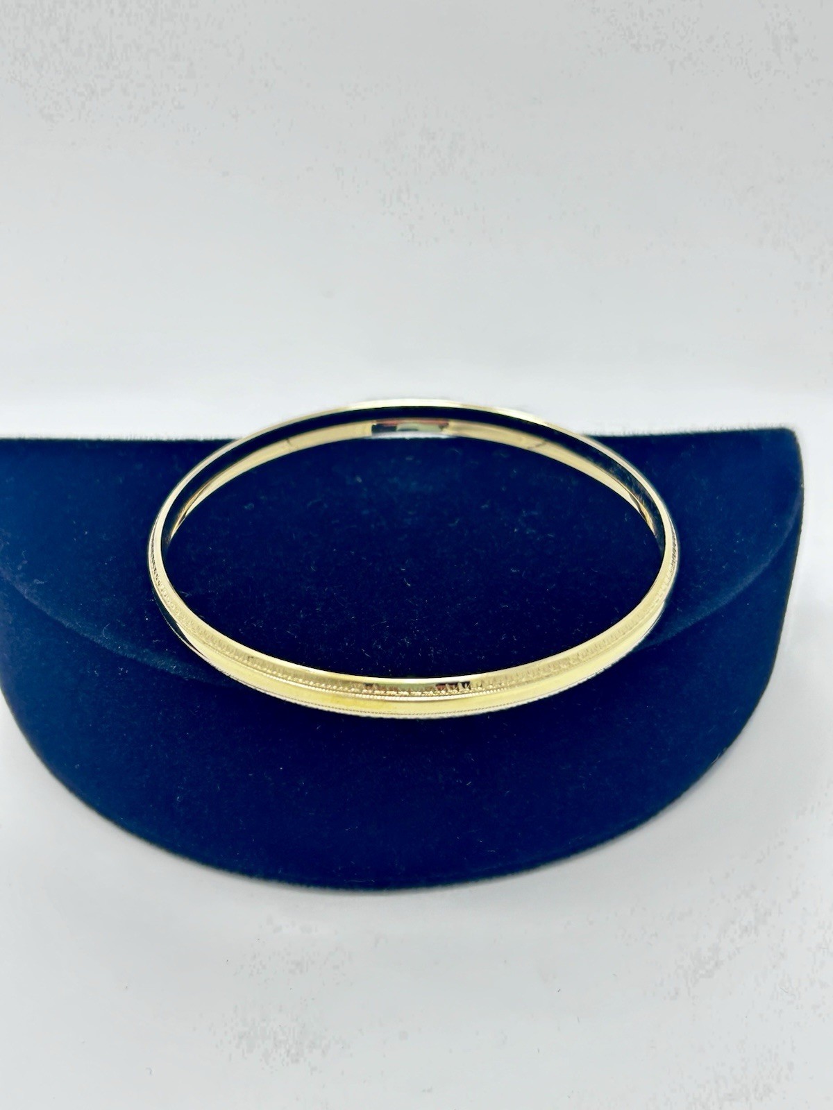 Vintage 14K GF Bangle 2 3/8 Inch