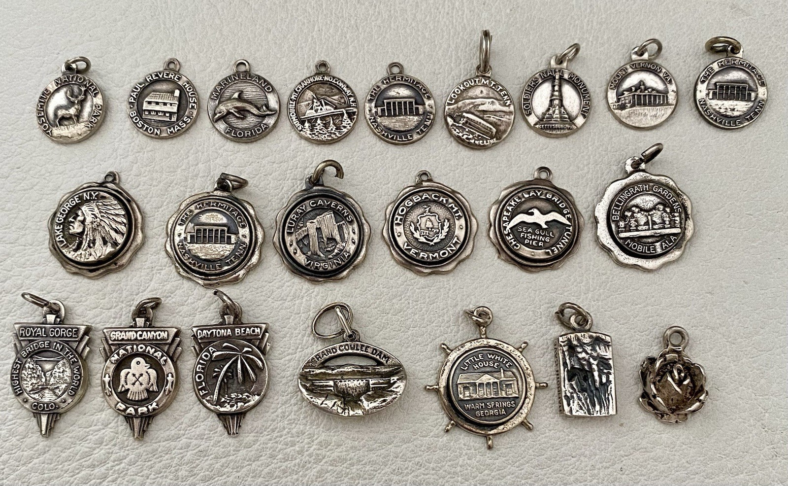 Vintage Sterling Silver Bates & Klinke Charm Choice