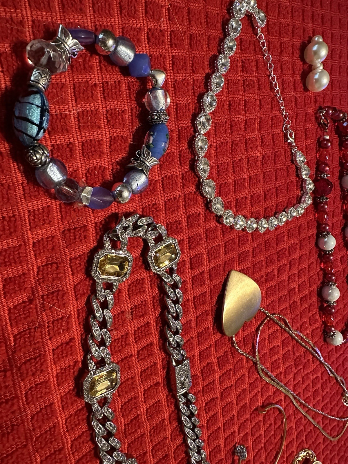 Vintage Costume Jewelry ALL WEARABLE used Lot Some Signed