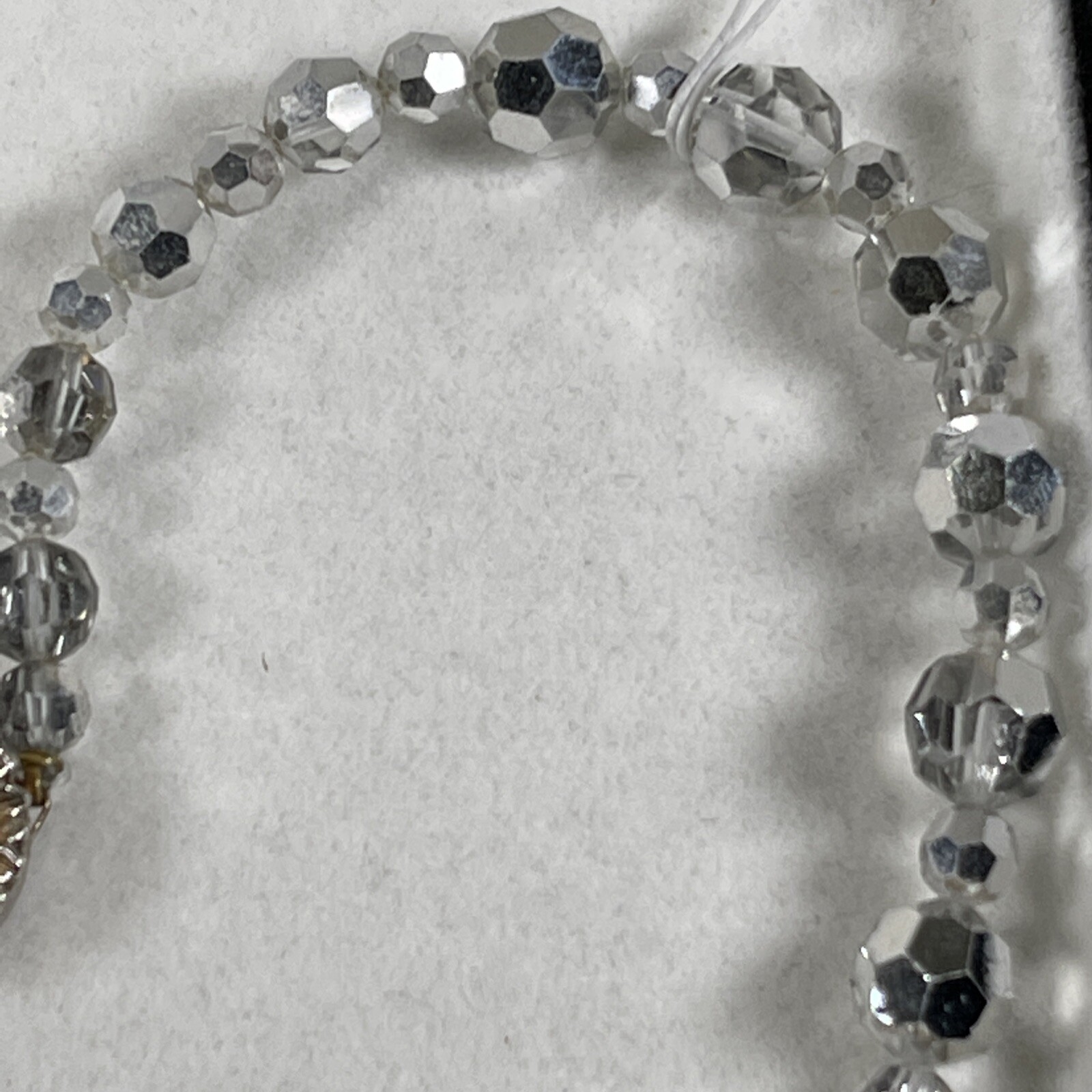 Vintage Macy’s Beaded Statement Gold Tone Choker 17.5″ in Presentation Box