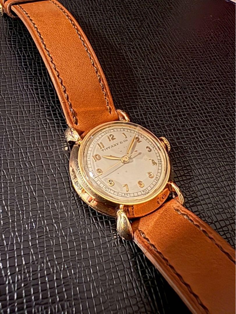 Tiffany & Co By IWC 14K Solid Cal.60 Vintage Hand-wind Watch