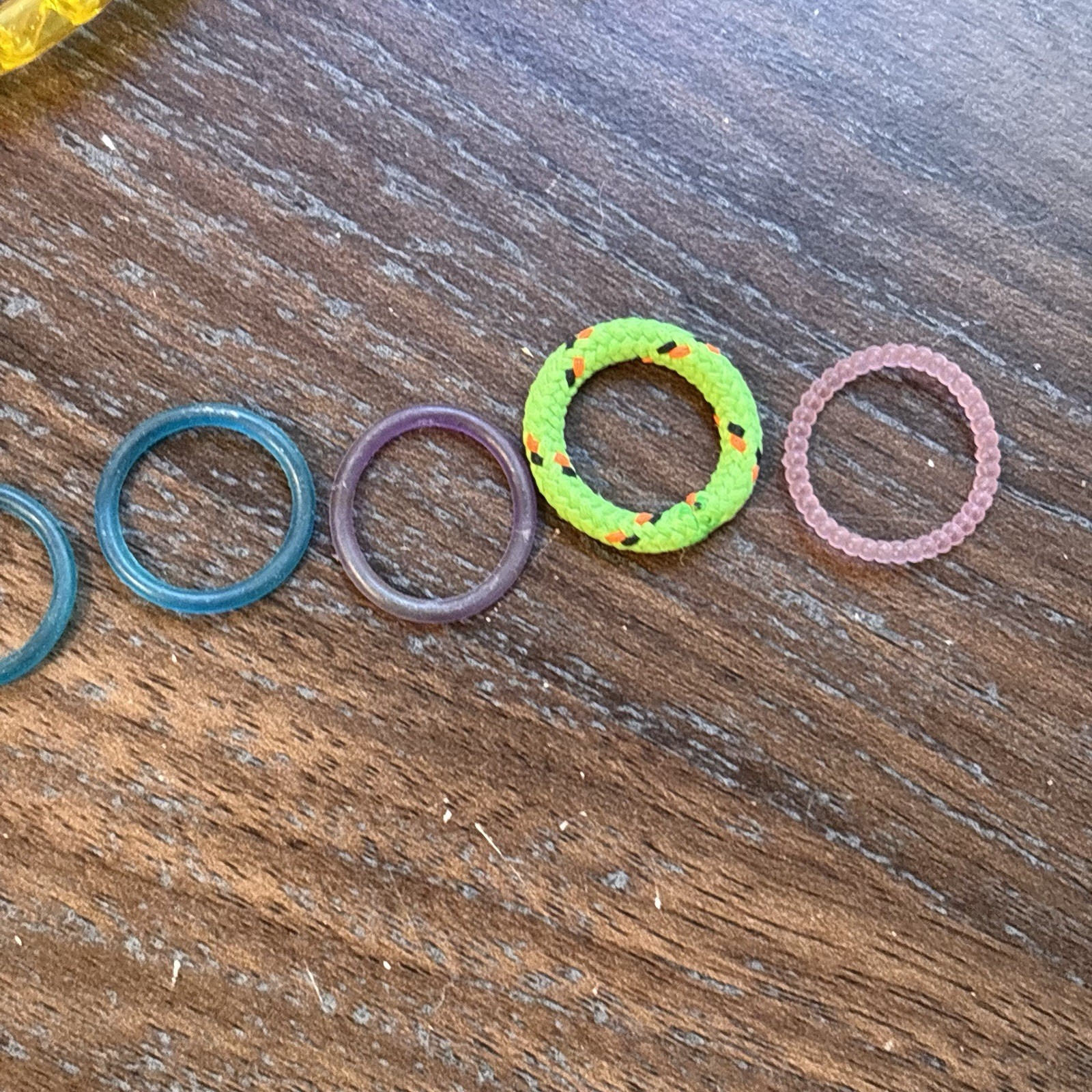 Vintage 1980s Jelly Bracelets Glitter Bangles Jelly Rings Lot Of 37 Pieces