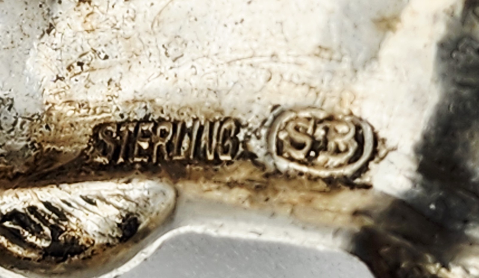 Silverman Brothers Vintage Sterling Silver Running Horses Brooch Pin