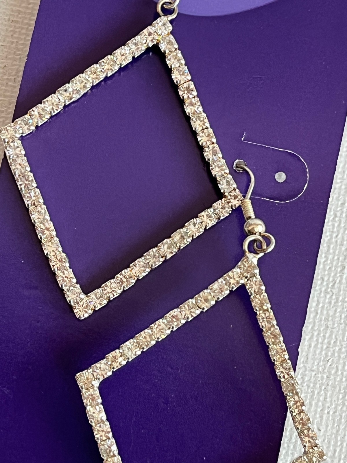 Claire’s Vintage Y2K 2000s Genuine Austrian Crystal Earrings – New Holiday Rare