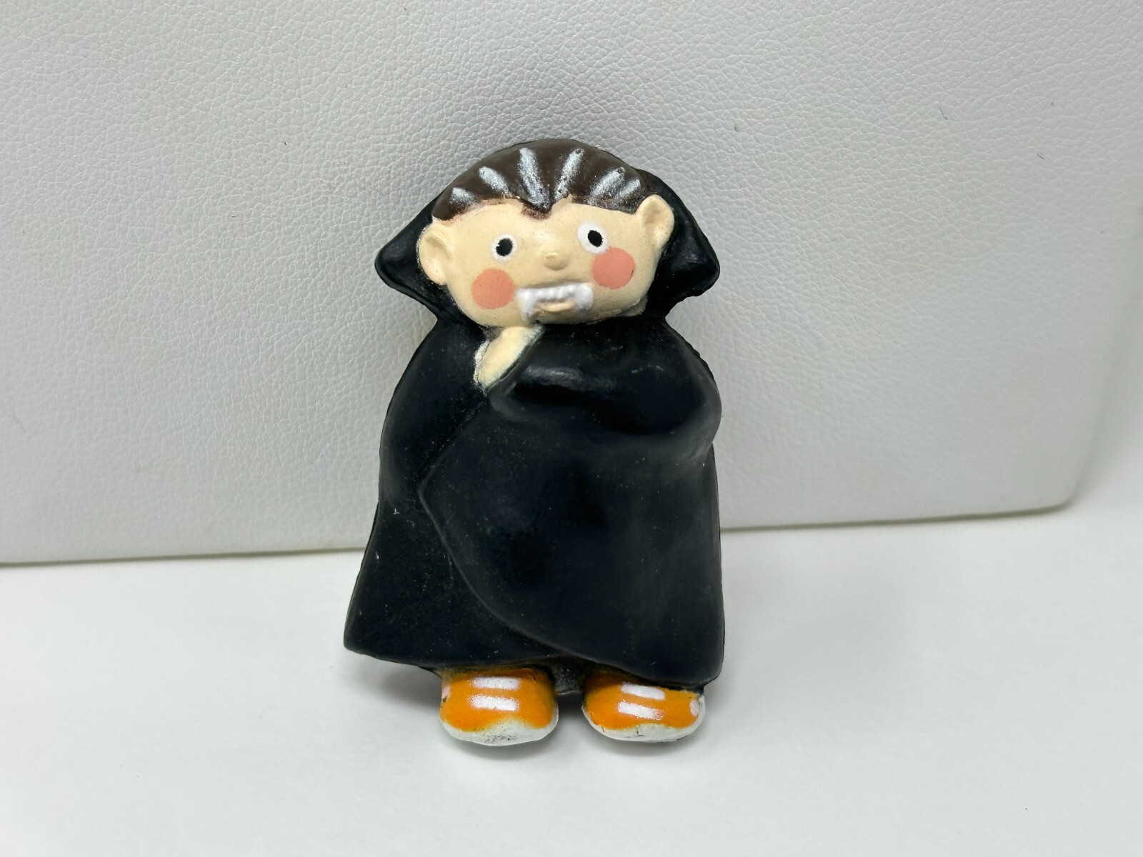 Vintage S. Lehman Fun World Plastic Halloween Count Dracula Vampire Pin