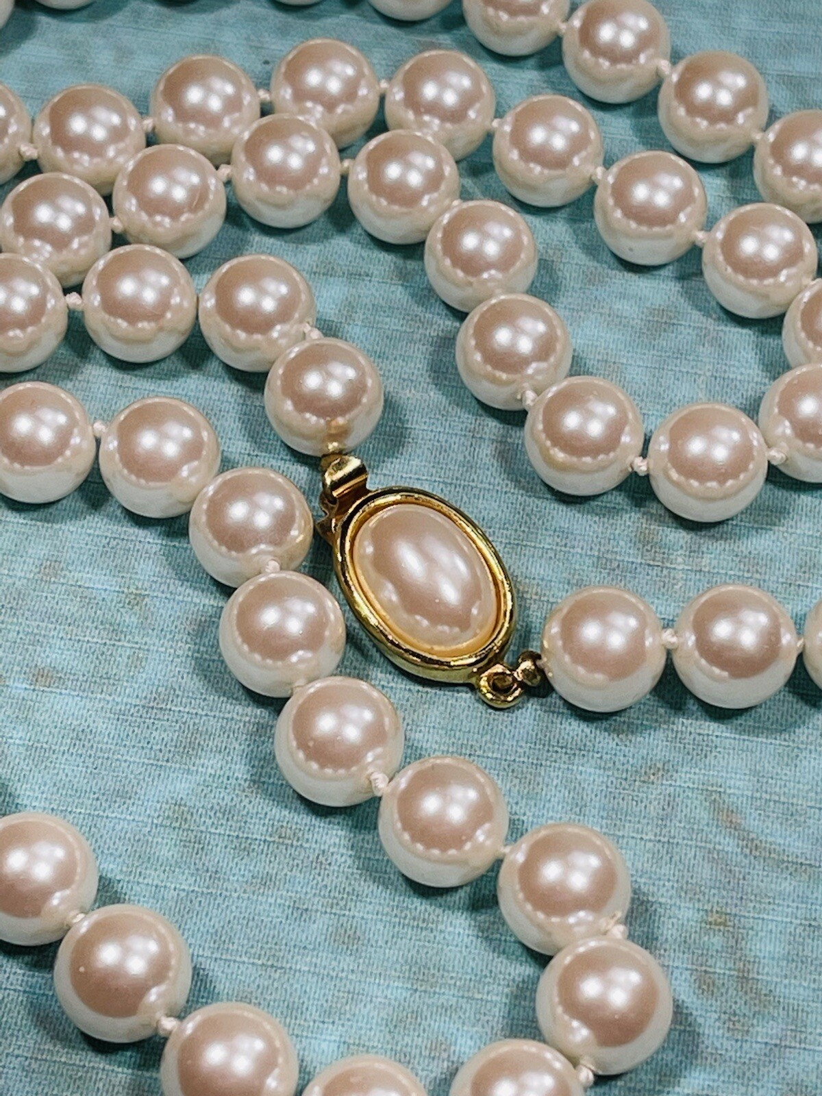 CAROLEE HIGH QUALITY Vintage Faux PEARL 31” OPERA LENGTH Necklace BEAUTIFUL!!