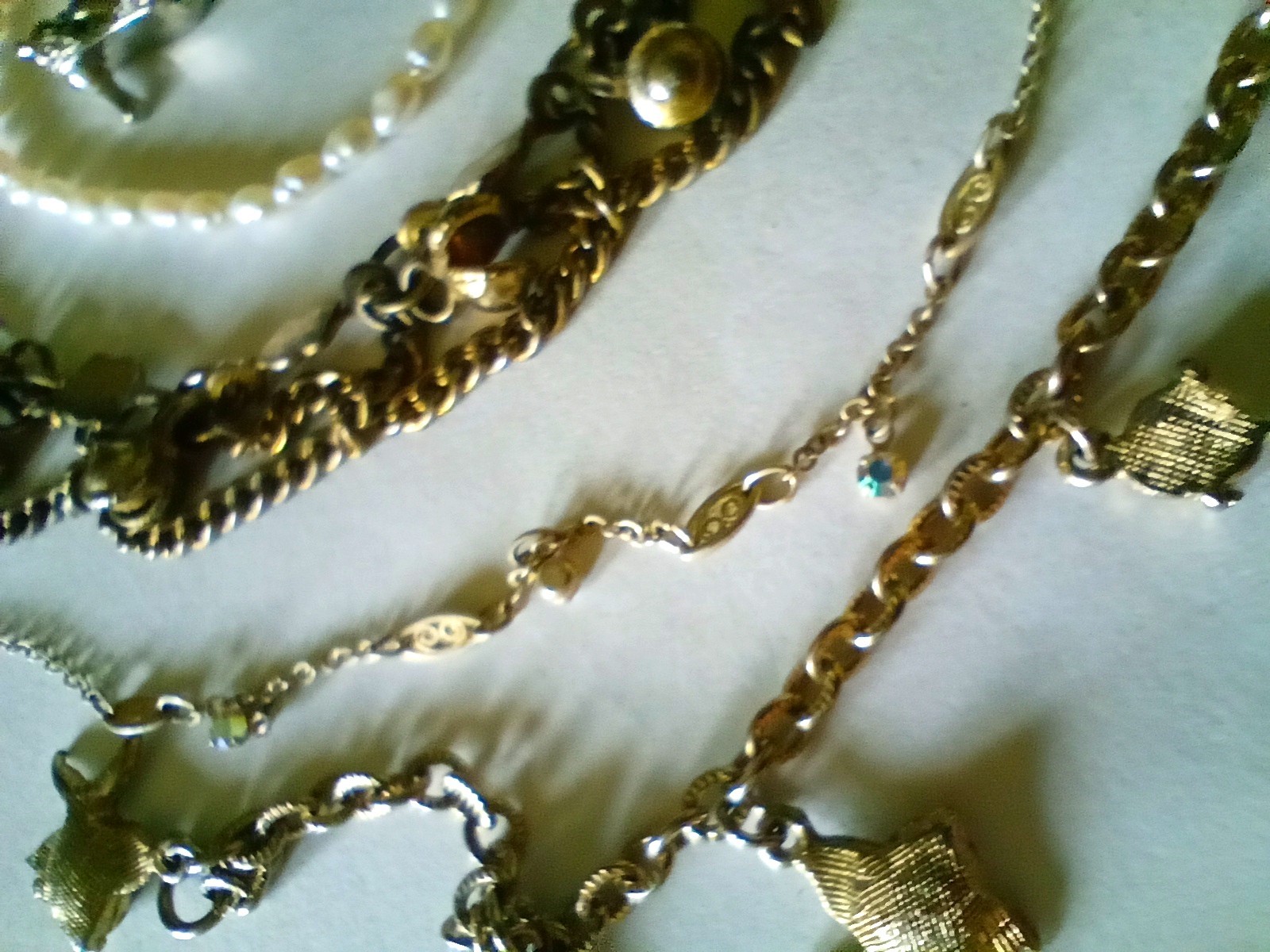 Vintage JEWELRY LOT BRACELETS ,NECKLACES, PENDANTS,CHARMS BEREBI,VR