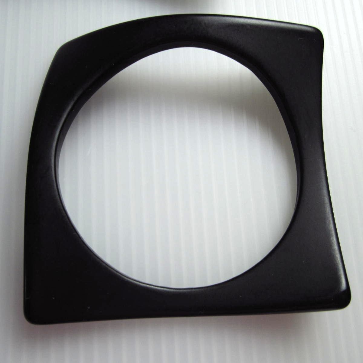 Vintage Lucite Bangle Bracelets Set of 6 Jewel Tone 1960s Mod Square Retro