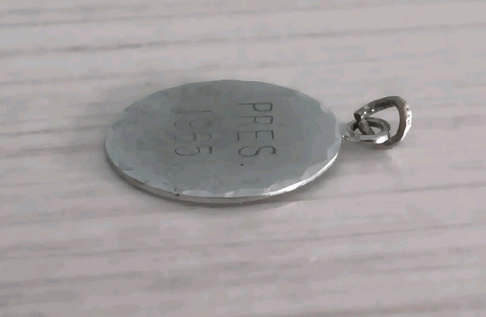Vtg 1965 Wells Top Hat Logo Sterling Silver Pres. President Charm Park Region