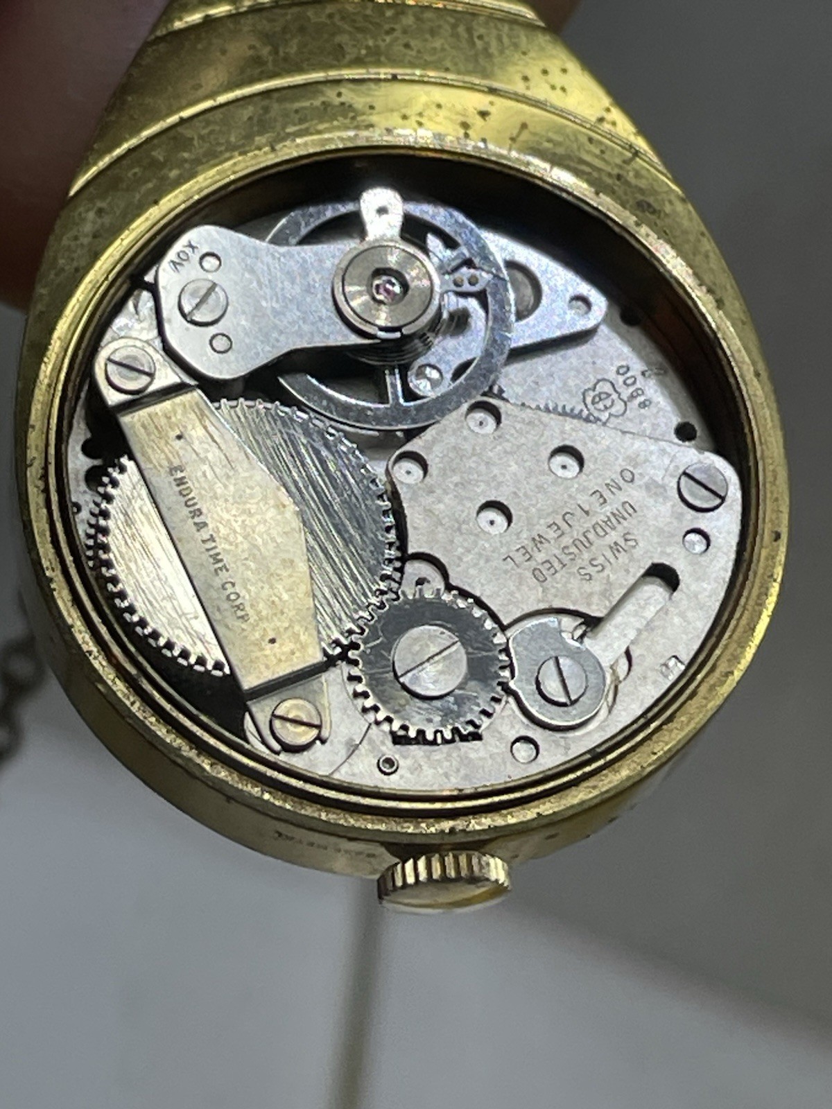 Endura Pendant Windup Necklace Watch – W.German Case~Swiss Movements