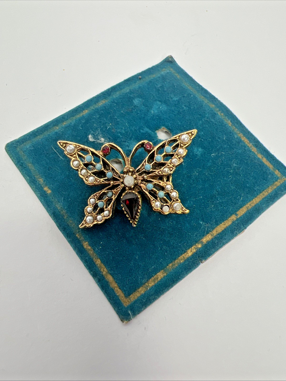 Vintage Butterfly Brooch Lot Signed Gerry’s Money Marvella Mother of Pearl READ