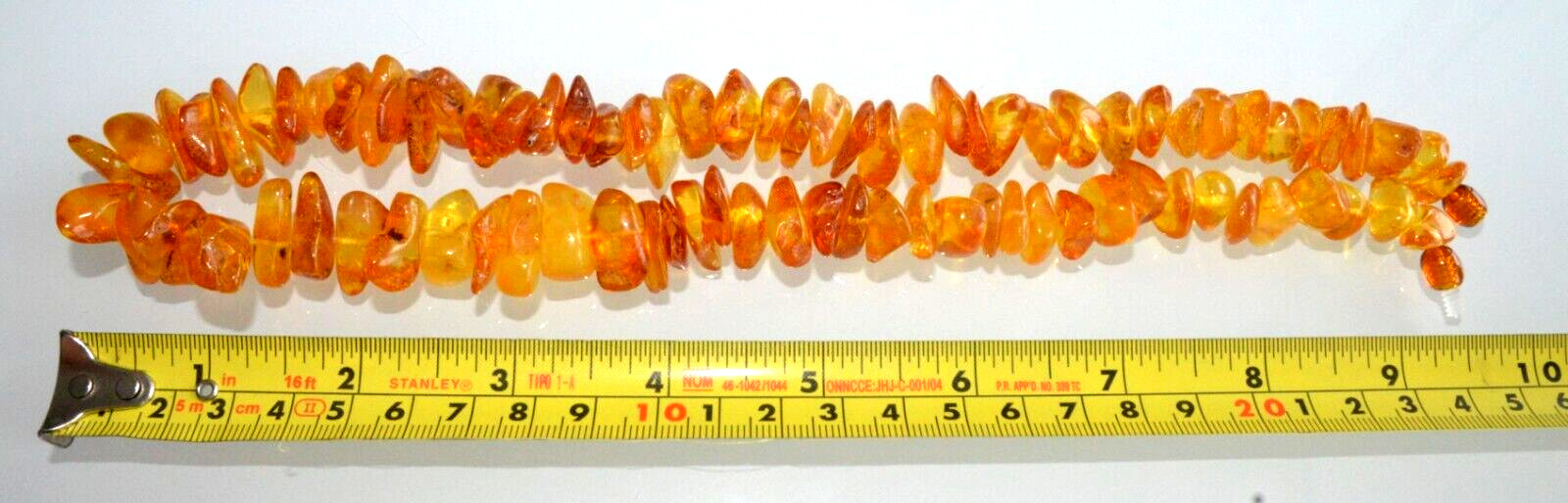 58gr RUSSIAN SOVIET BALTIC AMBER BEAD NECKLACE 琥珀 BRACELET STONE PENDANT EARRING