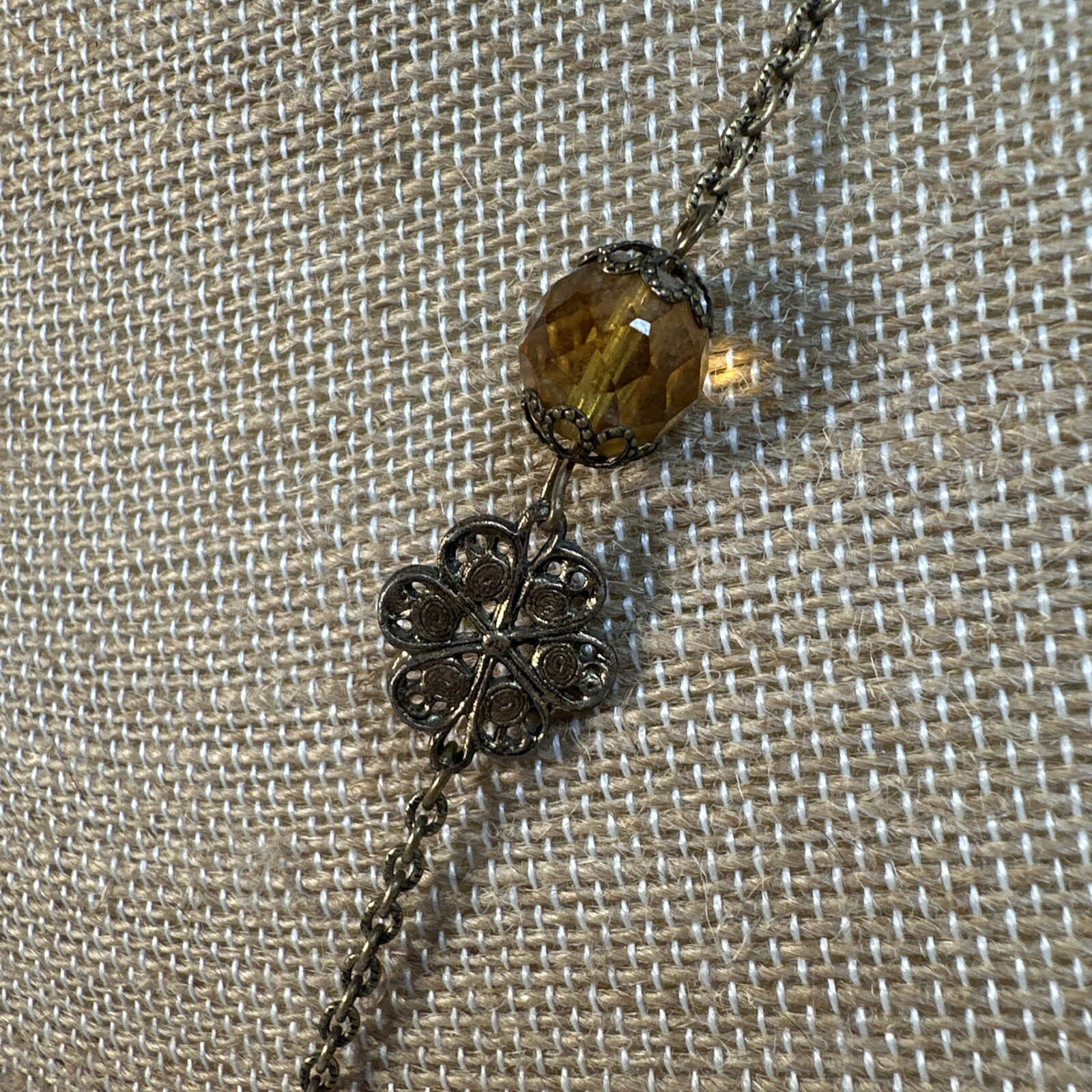 Vintage Mid Century Endura Pendant Watch Renaissance Style Necklace