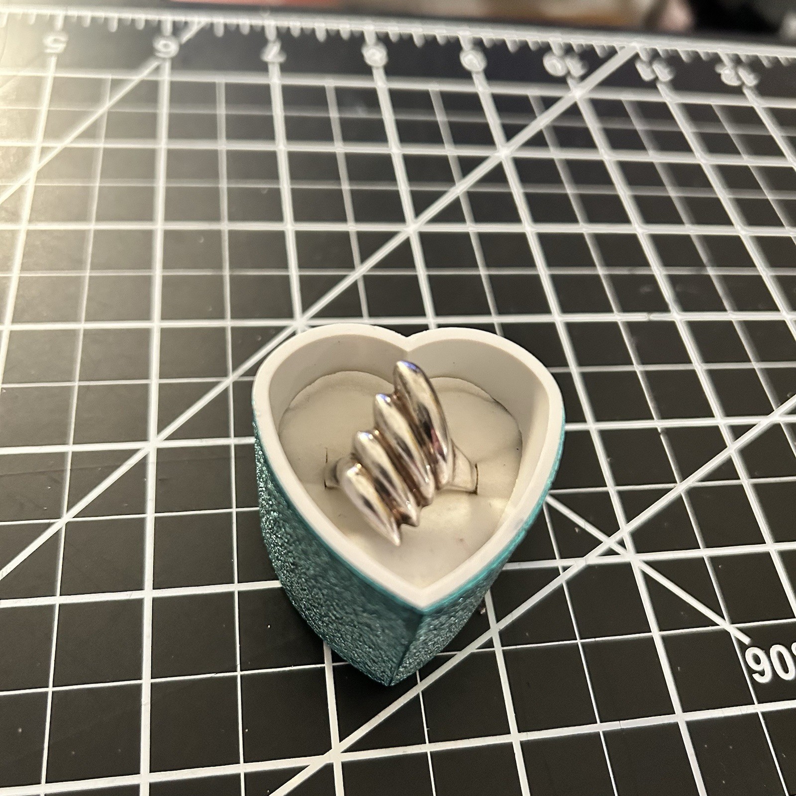 Woman’s Vintage Sterling Silver Ring 925, 3 Grams, Sea Shell Design