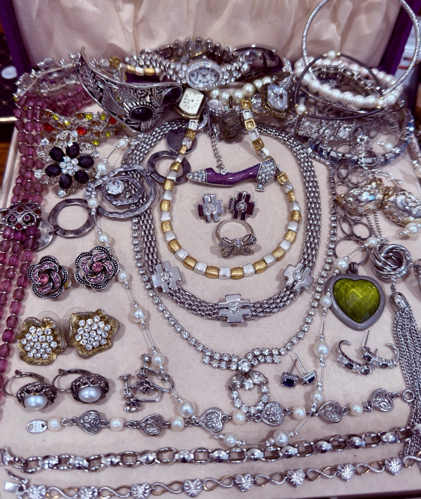 Vintage Estate Costume Jewelry Lot! AVON, NAPIER and more!