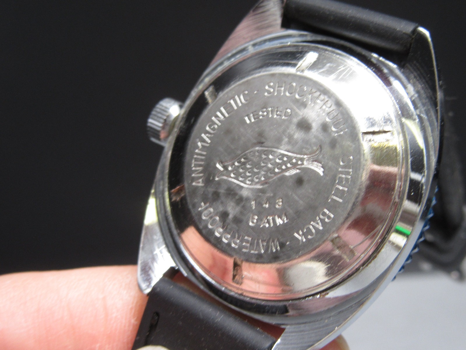 G763 Vintage Meister Anker Skin Diver Hand-Wind Watch