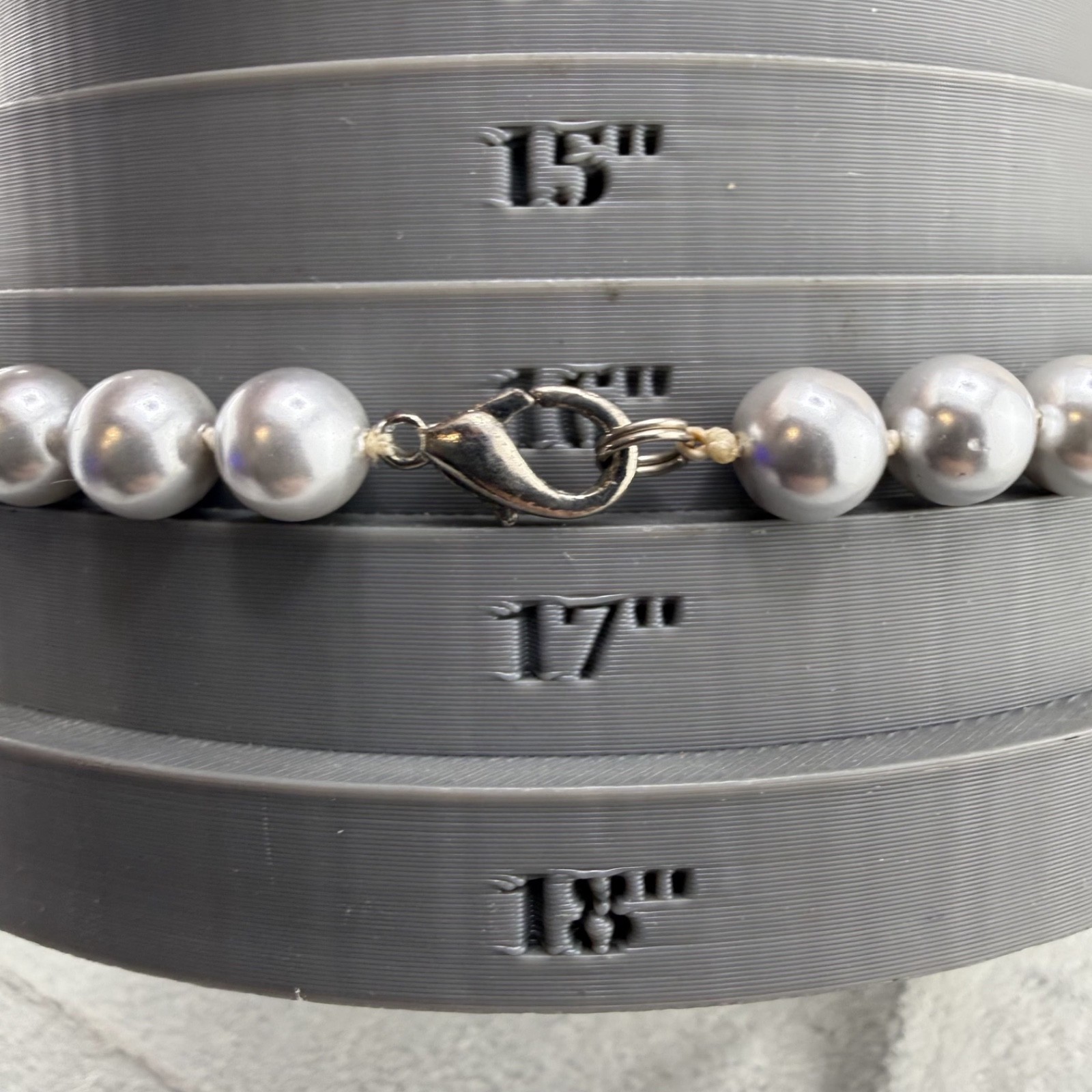 Vintage Necklace Lot of 3 Imitation Pearl 17” 18” 24”
