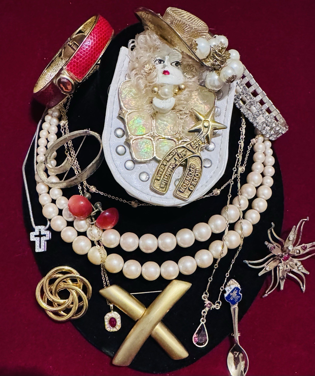 Vintage High End Costume Jewelry Mamselle Monet Napier Japan Sarah Coventry TRUM
