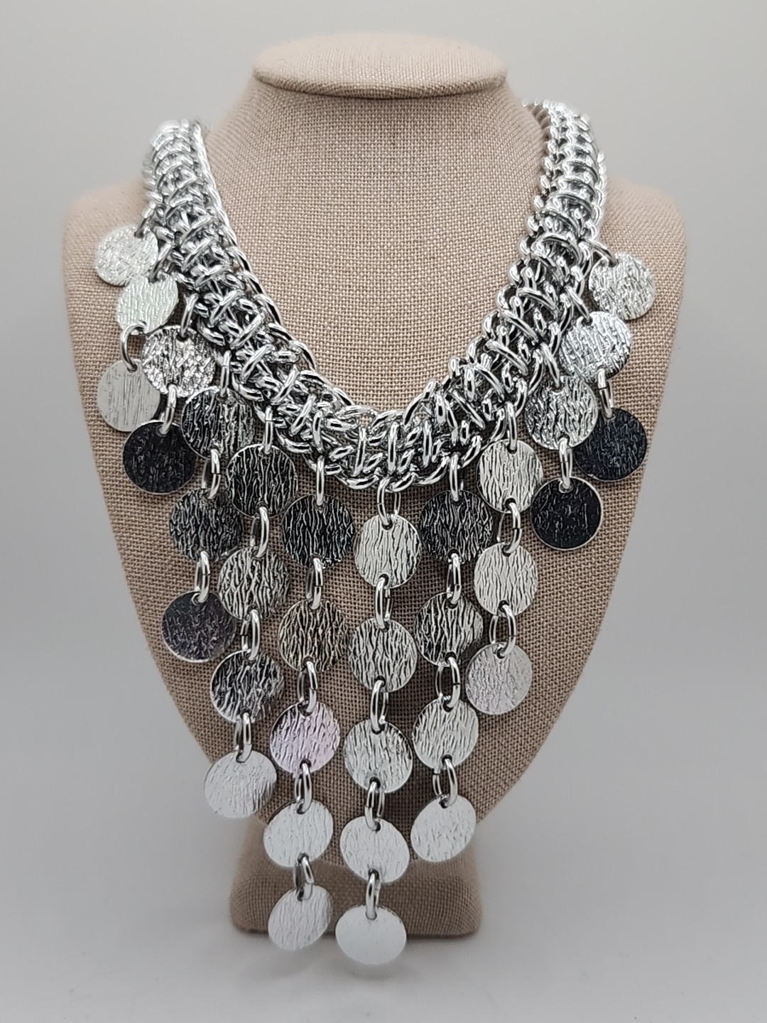 Vintage 1971 Sarah Coventry Pyramid Treasure Necklace Bracelet Set