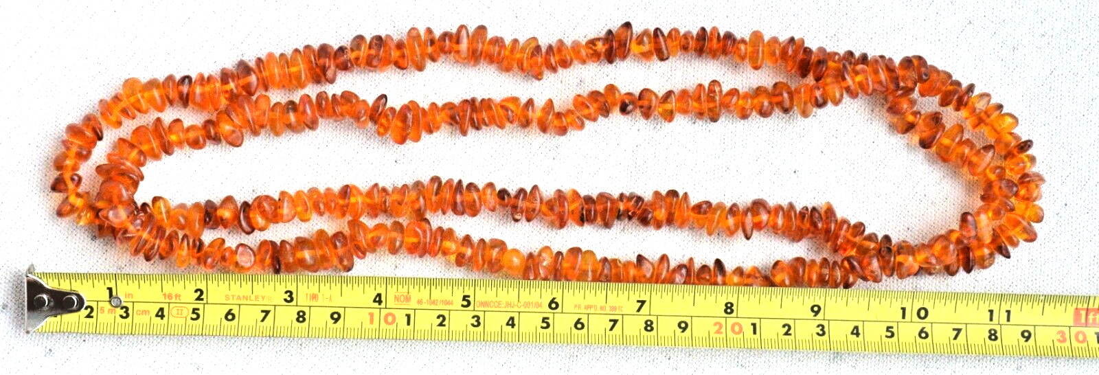 ✅118 cm=65gr RUSSIAN SOVIET BALTIC AMBER BEAD NECKLACE 琥珀 BRACELET STONE PENDANT