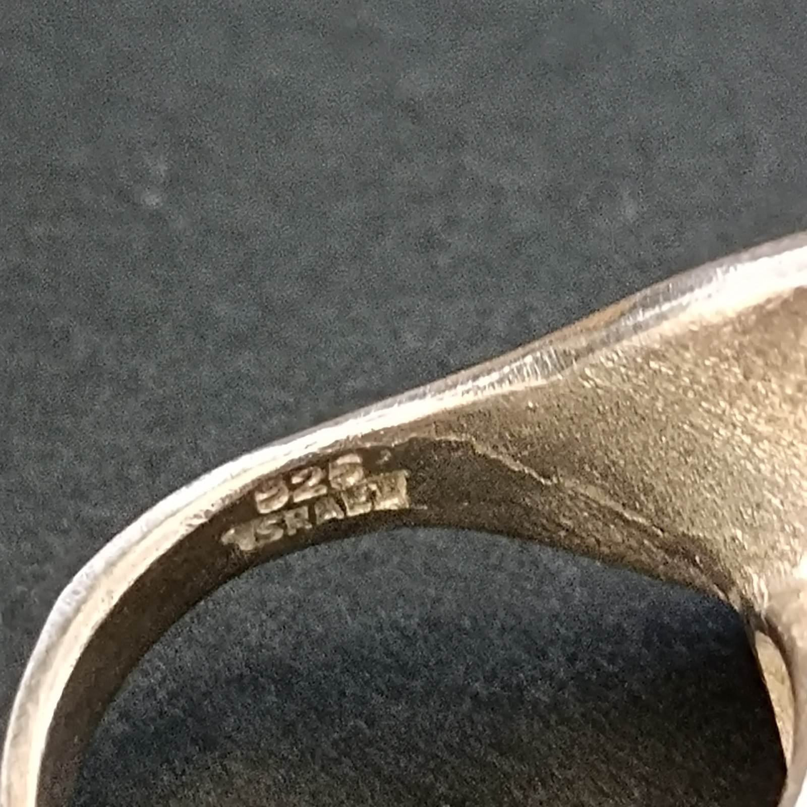 VTG Sterling Silver Ring Brutalist Modernist Sculptural Abstract Artisan OOAK 7