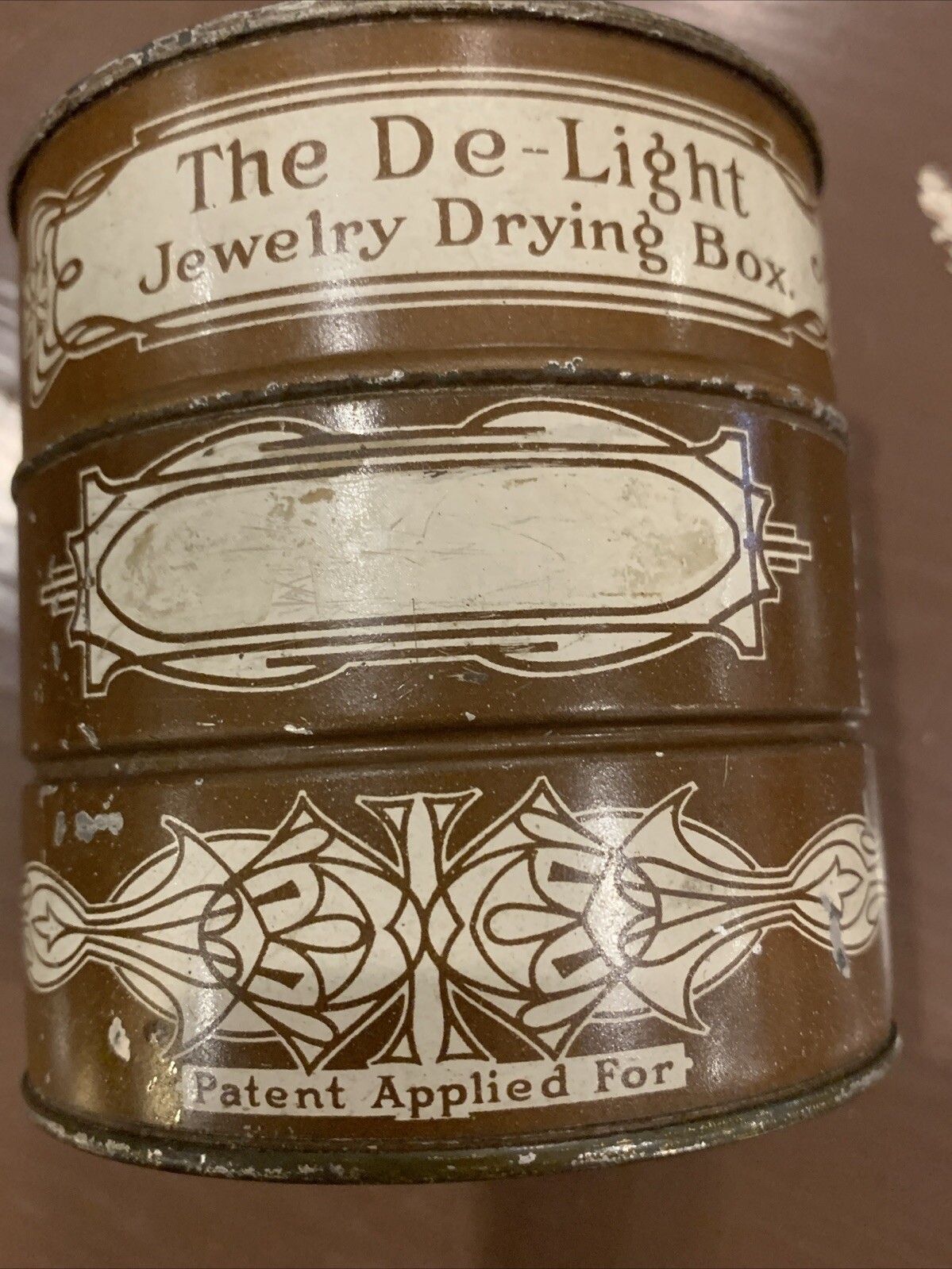 ‼️VERY RARE‼️ The De-Light Jewelry Drying Box Jewelers Sawdust