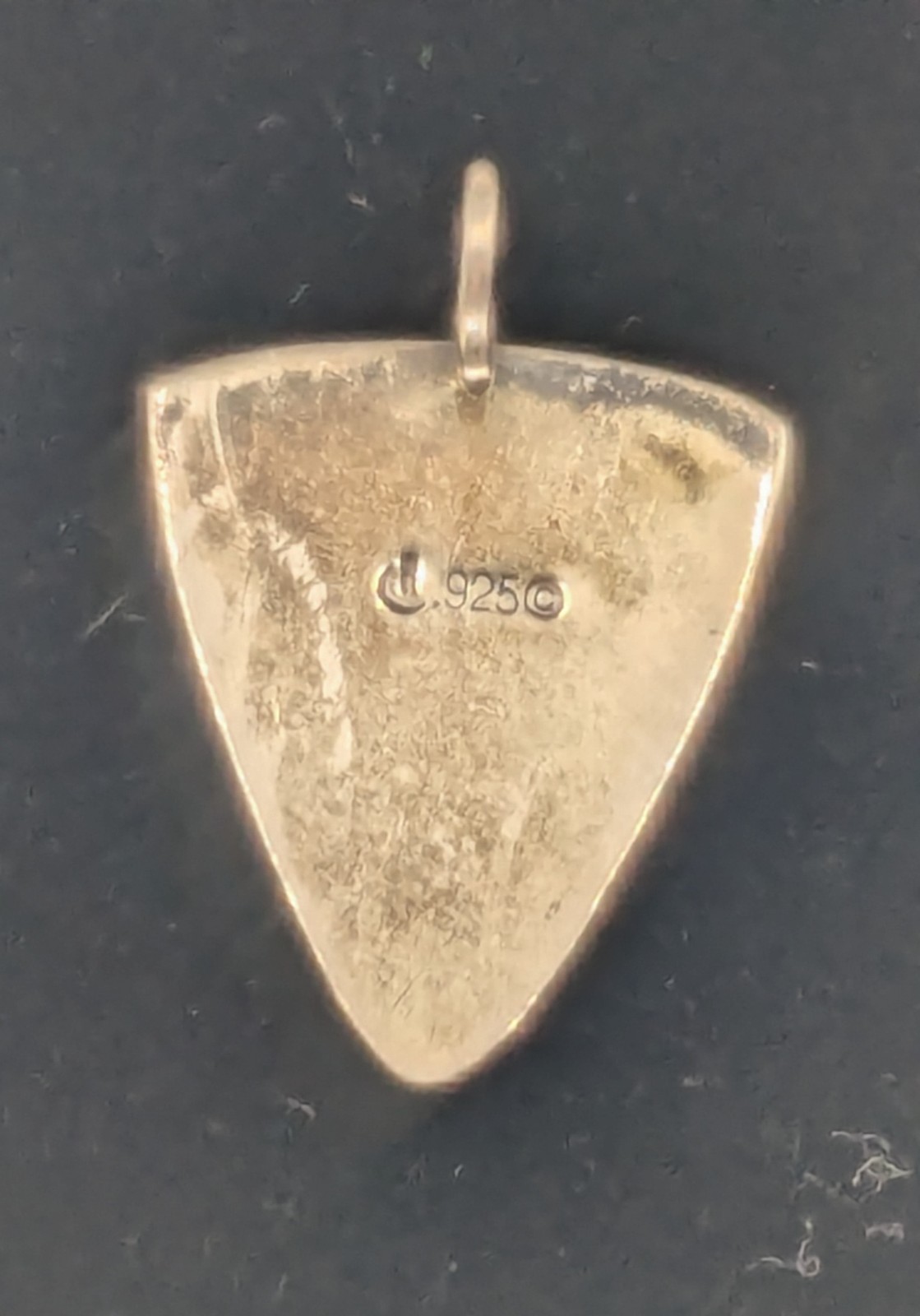 Vintage .925 Carolyn Pollack Sterling Silver Triangle Pendant