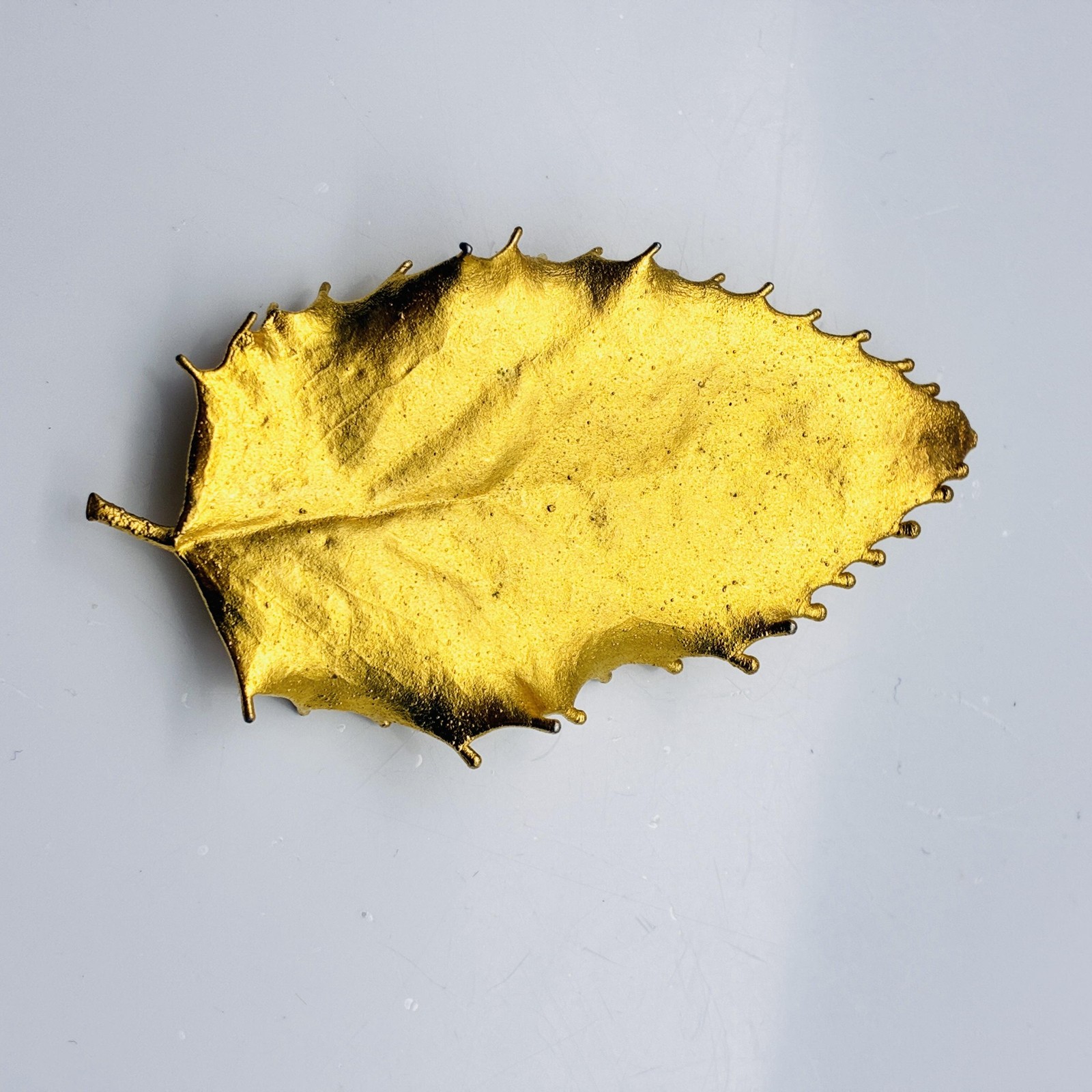 Vintage Gold Tone Leaf Brooch Pin Lot of 3 Nature Leaf Pins Giovanni