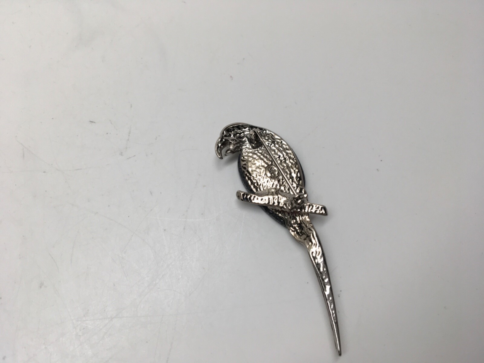 VTG Signed New Zealand Ataahua Silver Tone Abalone Shell PARROT Brooch – MINT!