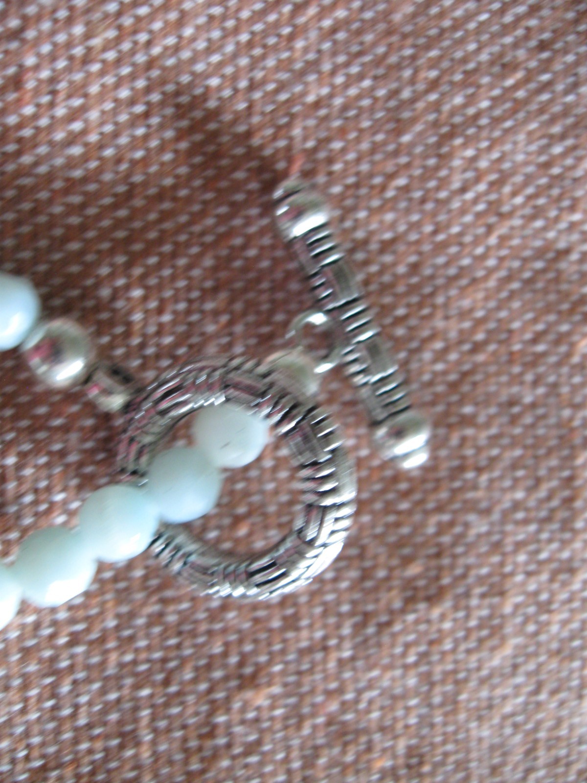 Vintage Colorado Springs Colo Lake George Amazonite/Silver Necklace Rare-Mineral