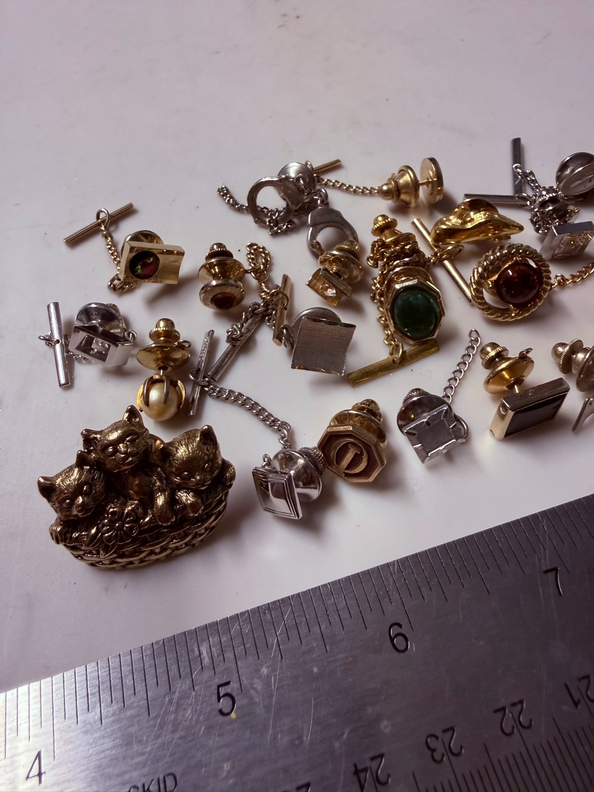 Collection Lot Amazing Variety Vintage + Modern Tie Tacks #Decoration – V12
