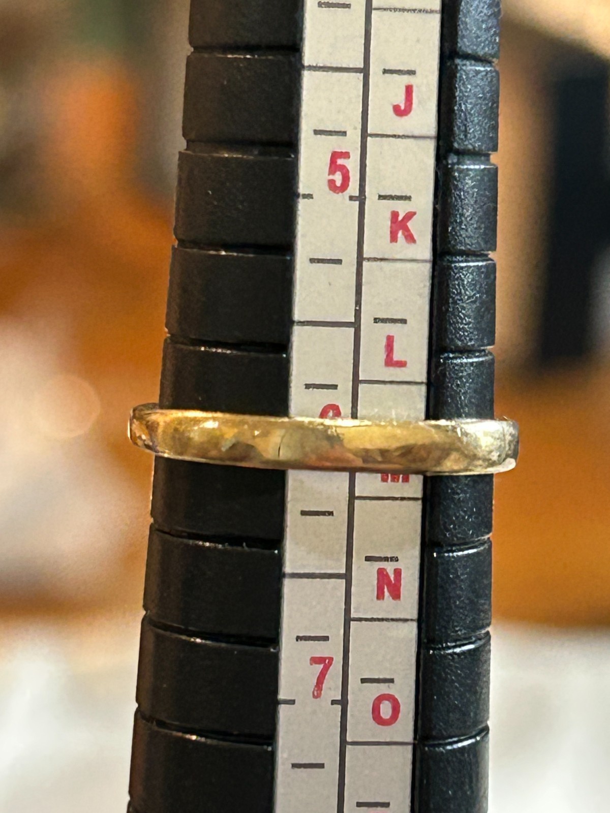 VINTAGE LADIES 14KT GOLD OPAL DAIMOND RING APROXX 6 INCH 2.8 GRAMS HAS CRAZING