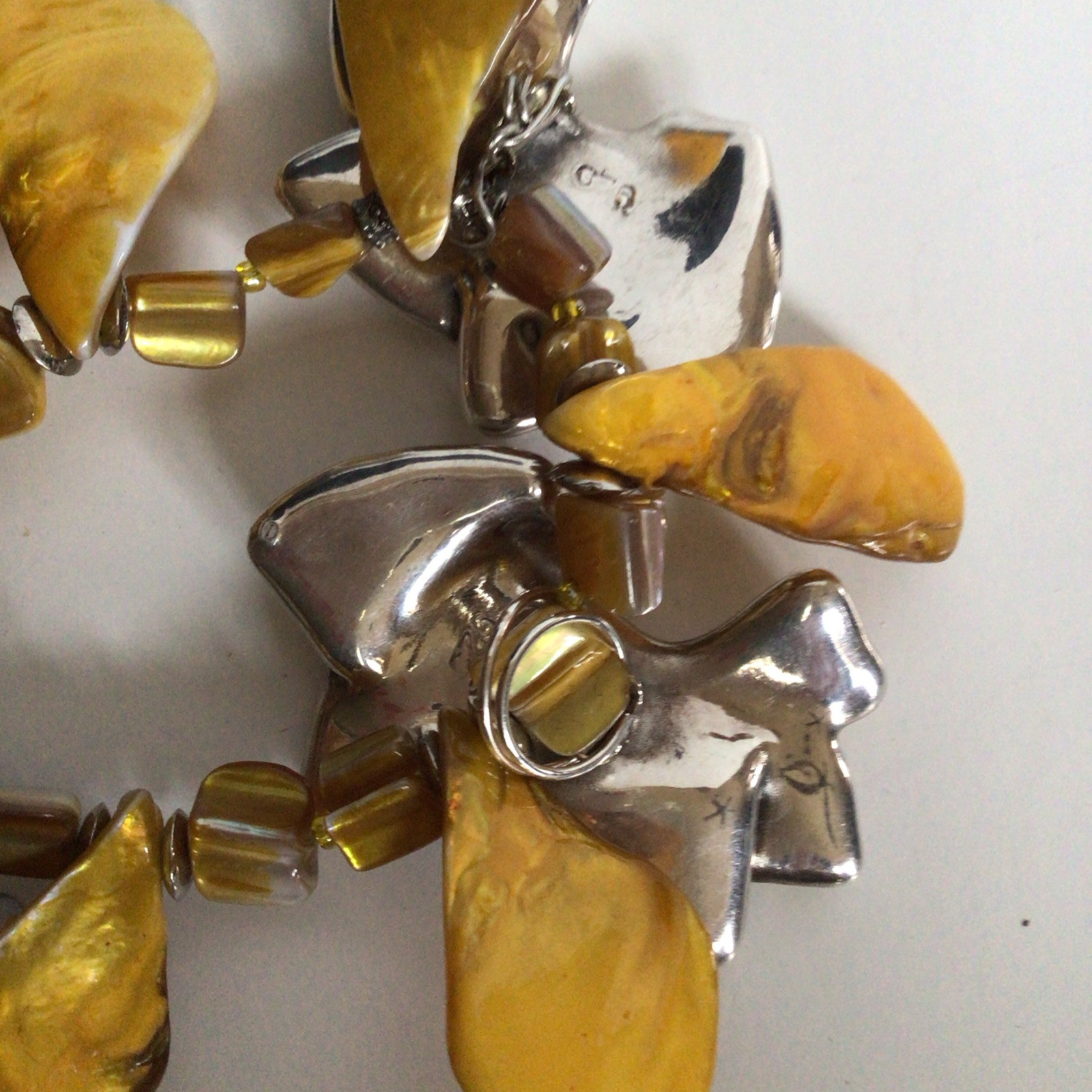 GORGEOUS SEBBAG VON MUSULIN NECKLACE PENDANTS STERLING
