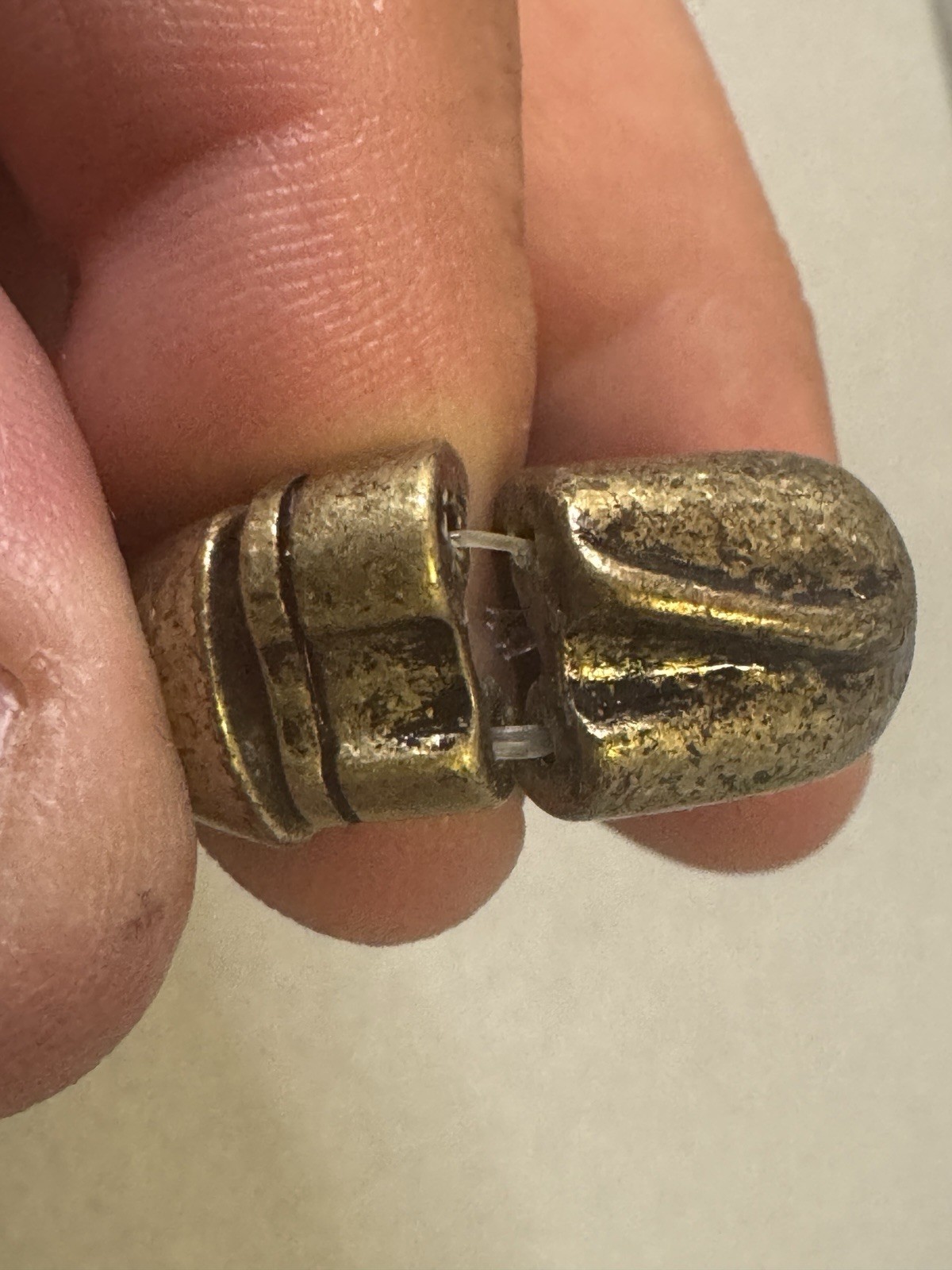 Vintage Gold Color Elephant With Rhinestones Stretch Band Statement Ring
