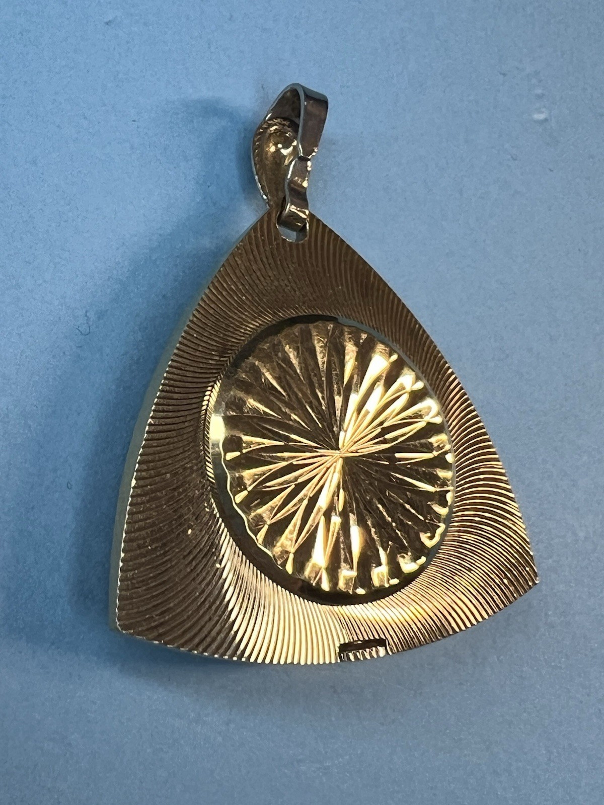 Ladies Vintage Caravelle By Bulova Pendant Watch Gold Tone Manual Swiss Works