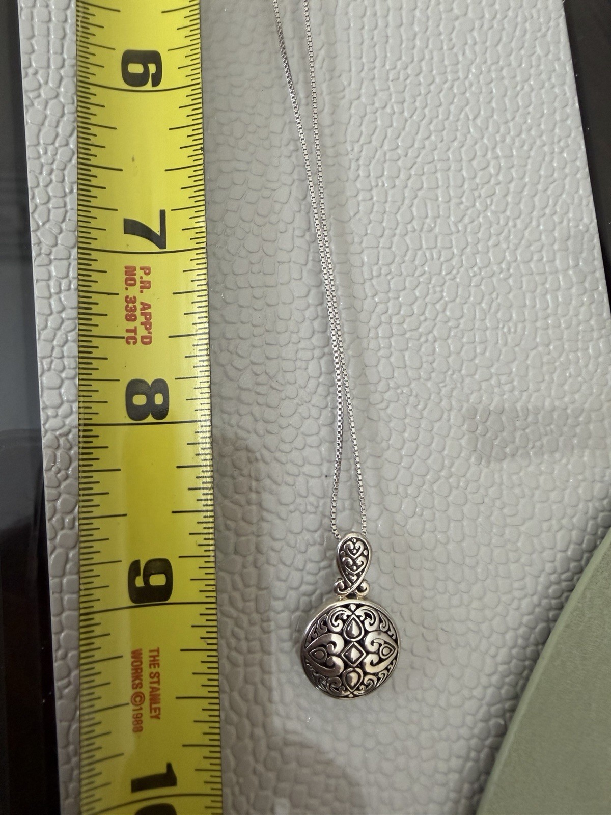 ATI 925 Mexico Sterling Silver Earrings & Pendant W/ 925 Necklace