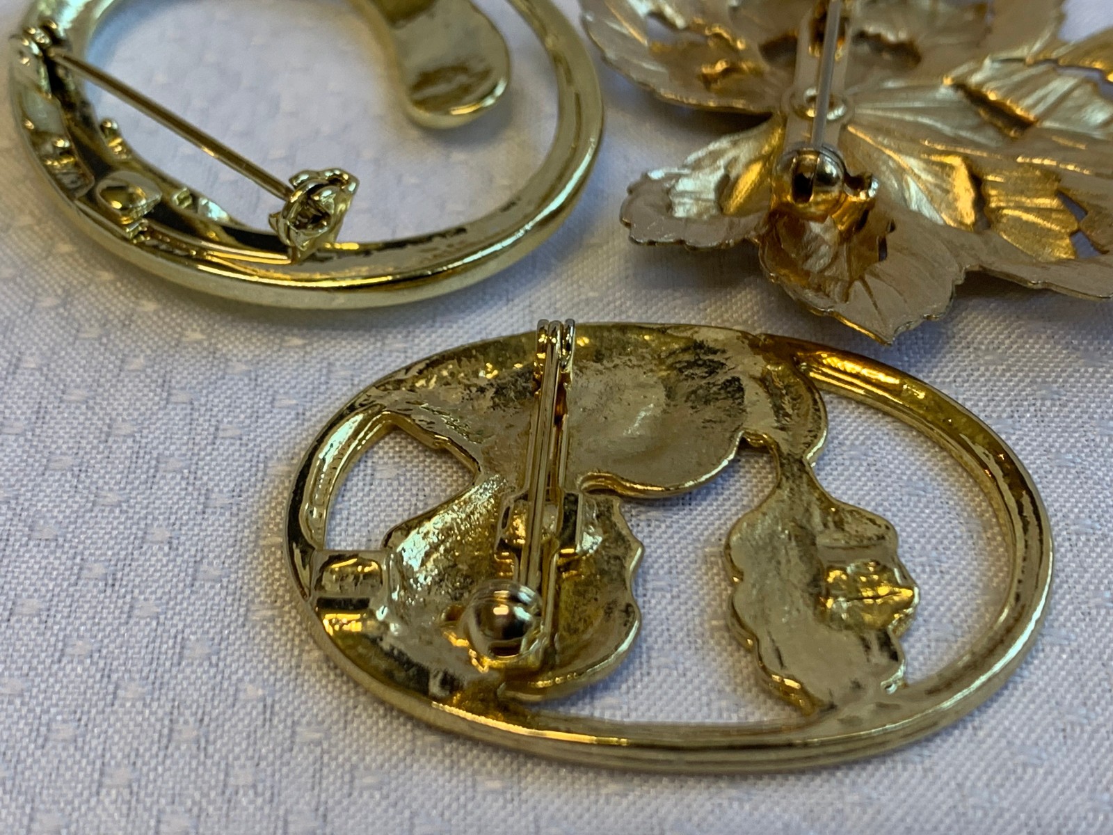 Vtg Brooch Lot Giovanni Gerrys Monet Sarah C Avon Scatter Pins Costume Jewelry