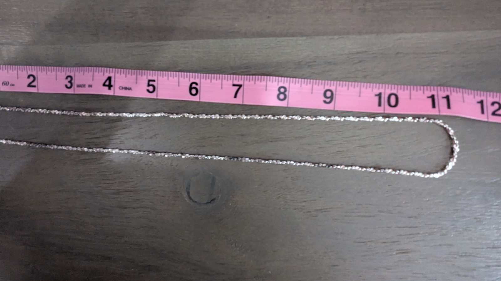 Vintage Sparkle Sterling Chain Necklace 925 Marked Chain Necklace