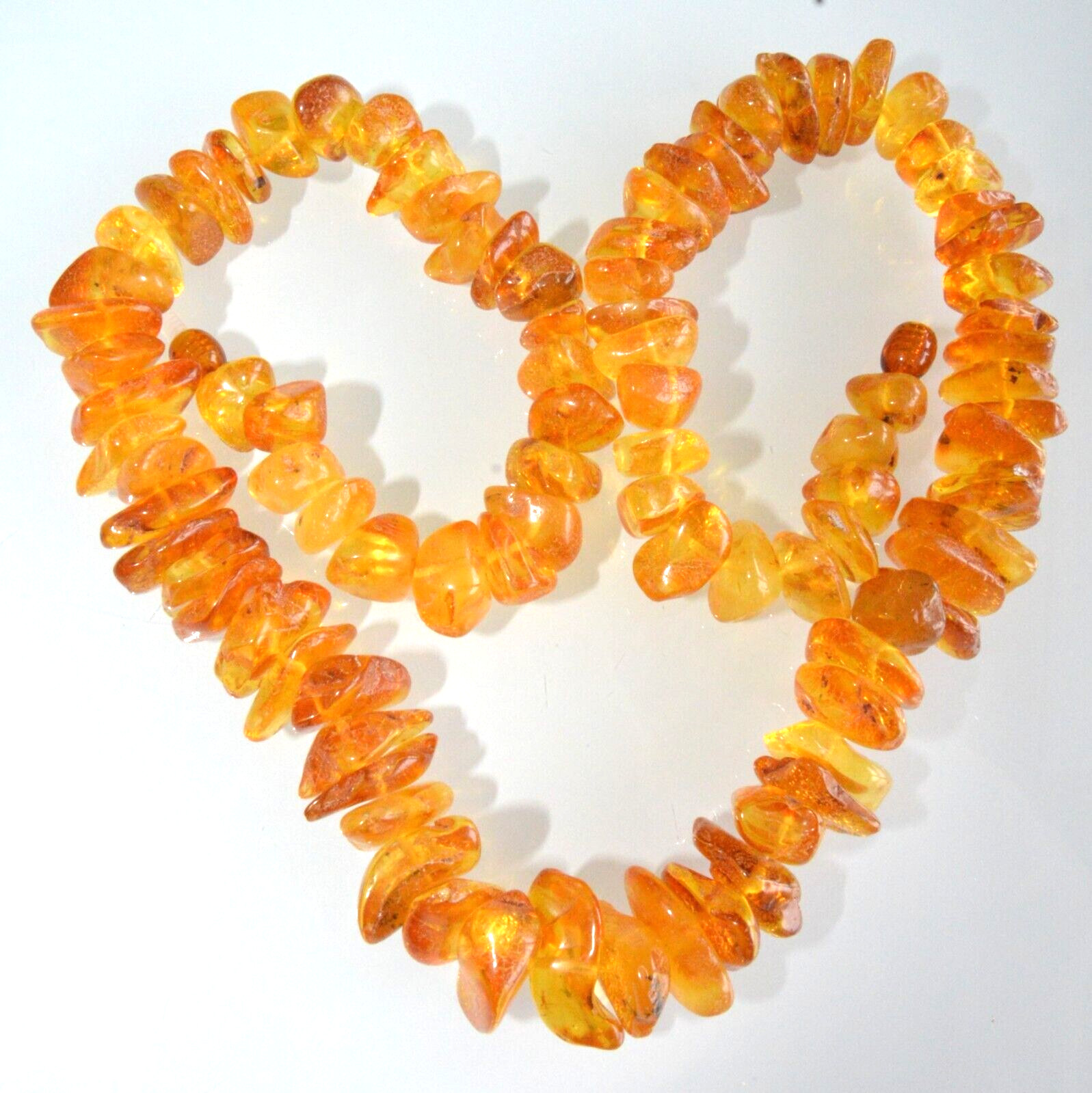 61gr RUSSIAN SOVIET BALTIC AMBER BEAD NECKLACE 琥珀 BRACELET STONE PENDANT EARRING