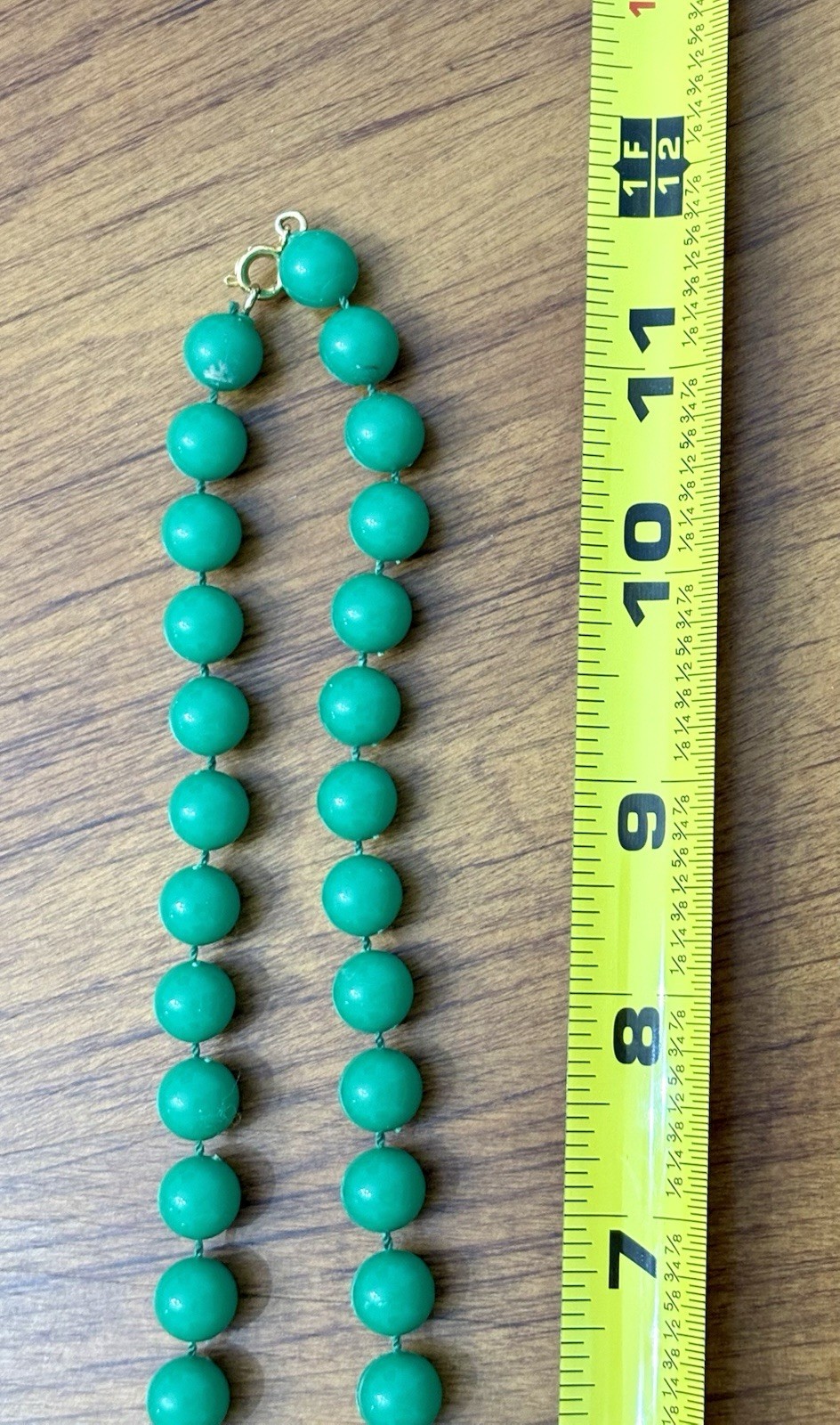 Vintage 1930 – 1960 Plastic Single Strand Beaded Necklace Lot MCM Art Deco