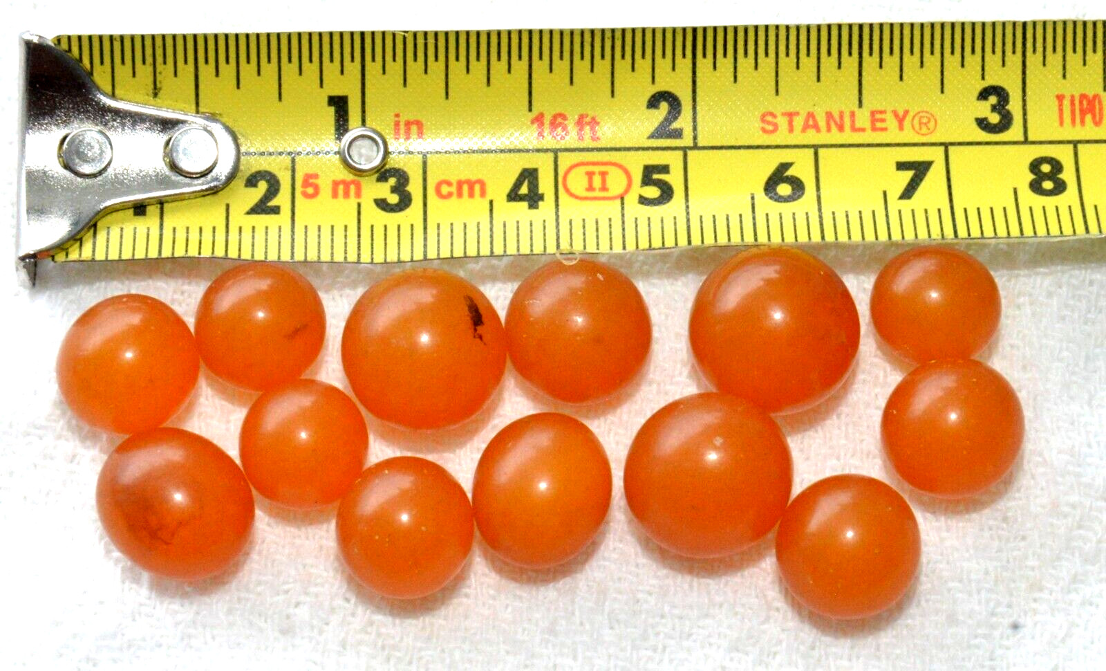 ✅ 10gr RUSSIAN SOVIET BALTIC SEA AMBER BOLLS NECKLACE 老琥珀 BEADS STONE ROCK PIN ☭