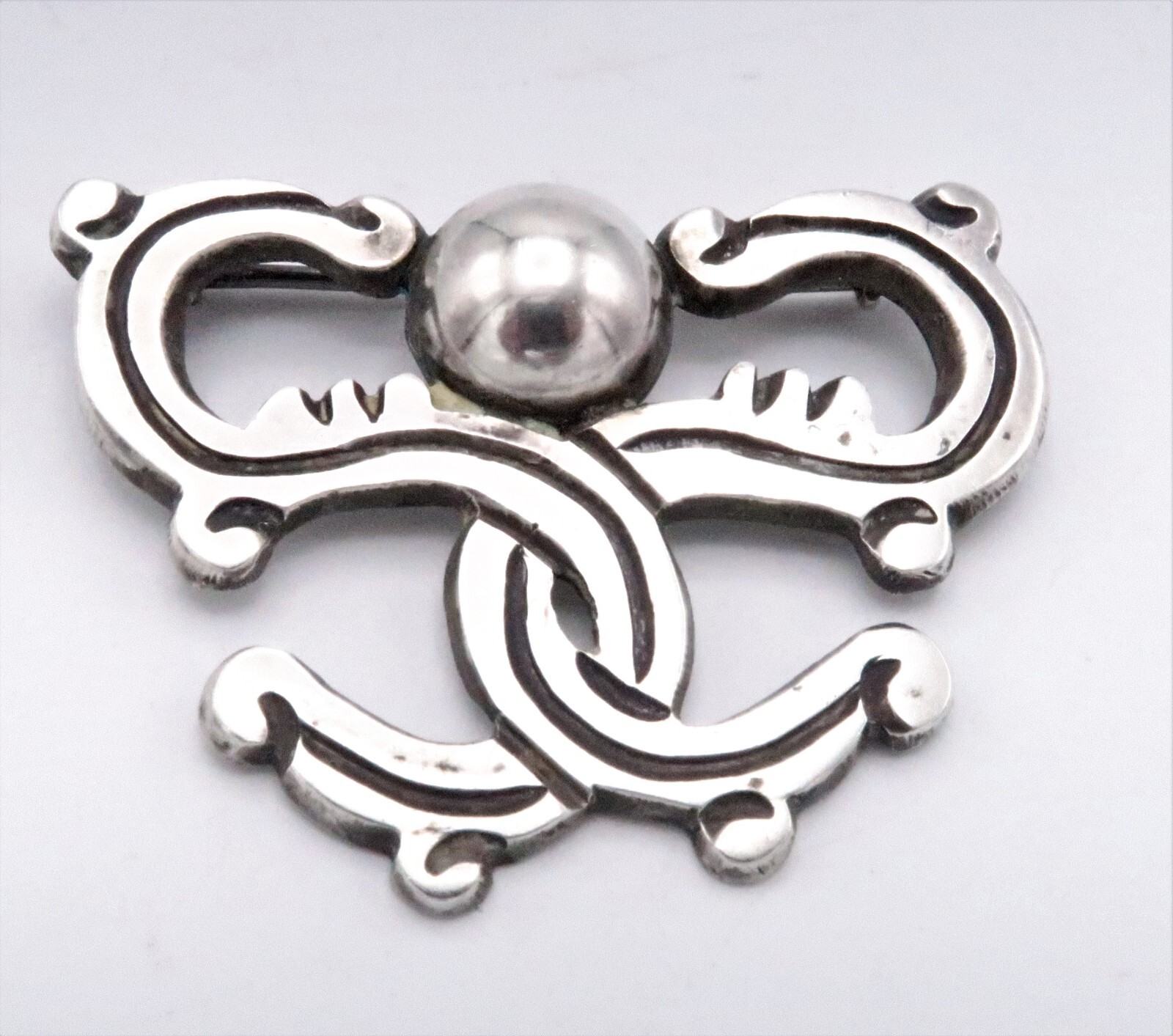 Artemio M. Navarrete Sterling Silver Pin W. Spratling Associate