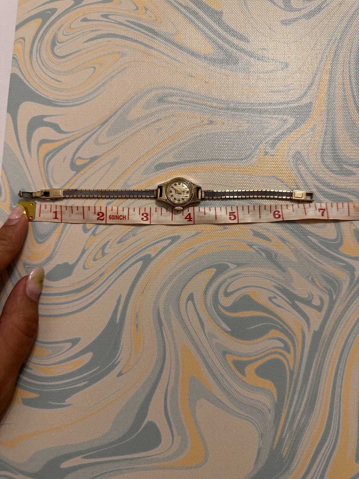 Vintage Womens Sindaco 15J Swiss Aluminum 10kt Gold Filled Manual Wind Watch
